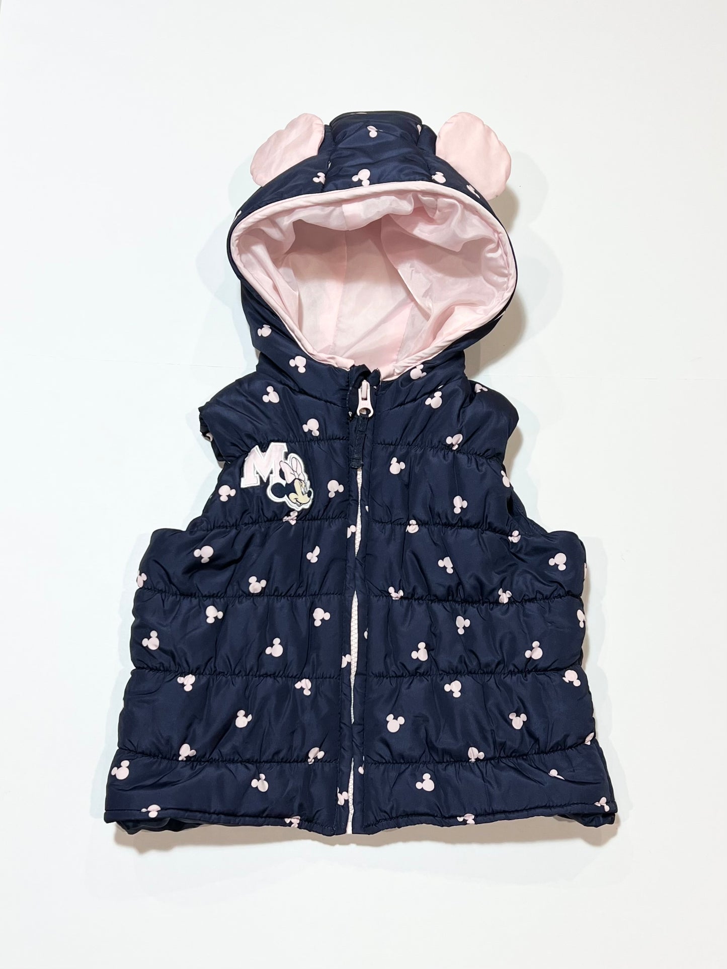Minnie Mouse puffer vest - Size 3
