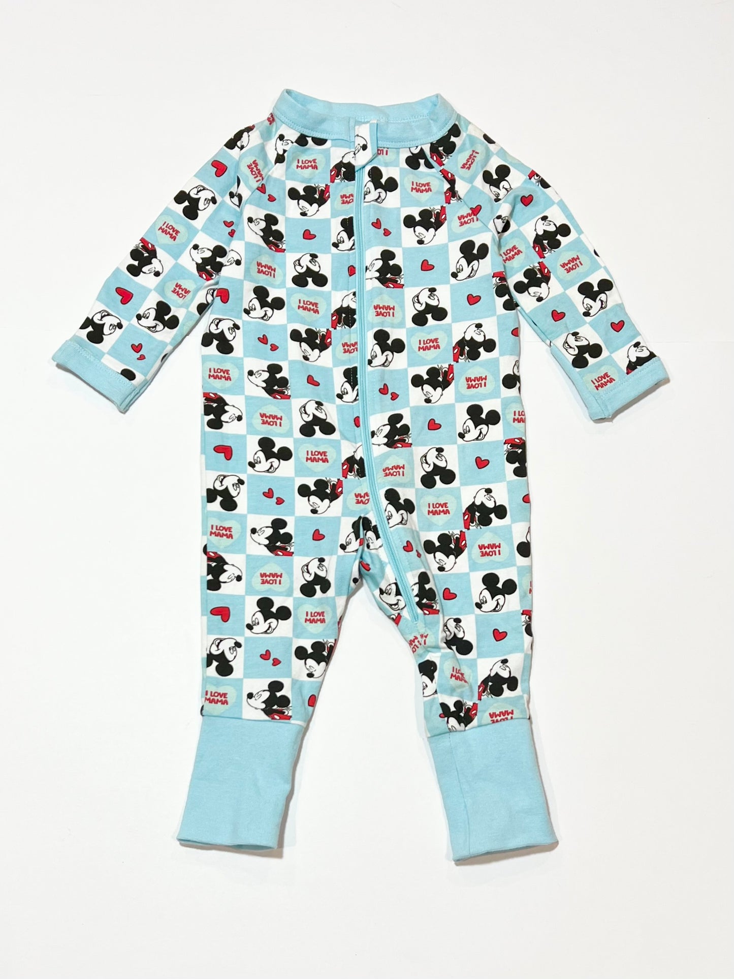 Mickey zip onesie - Size 00