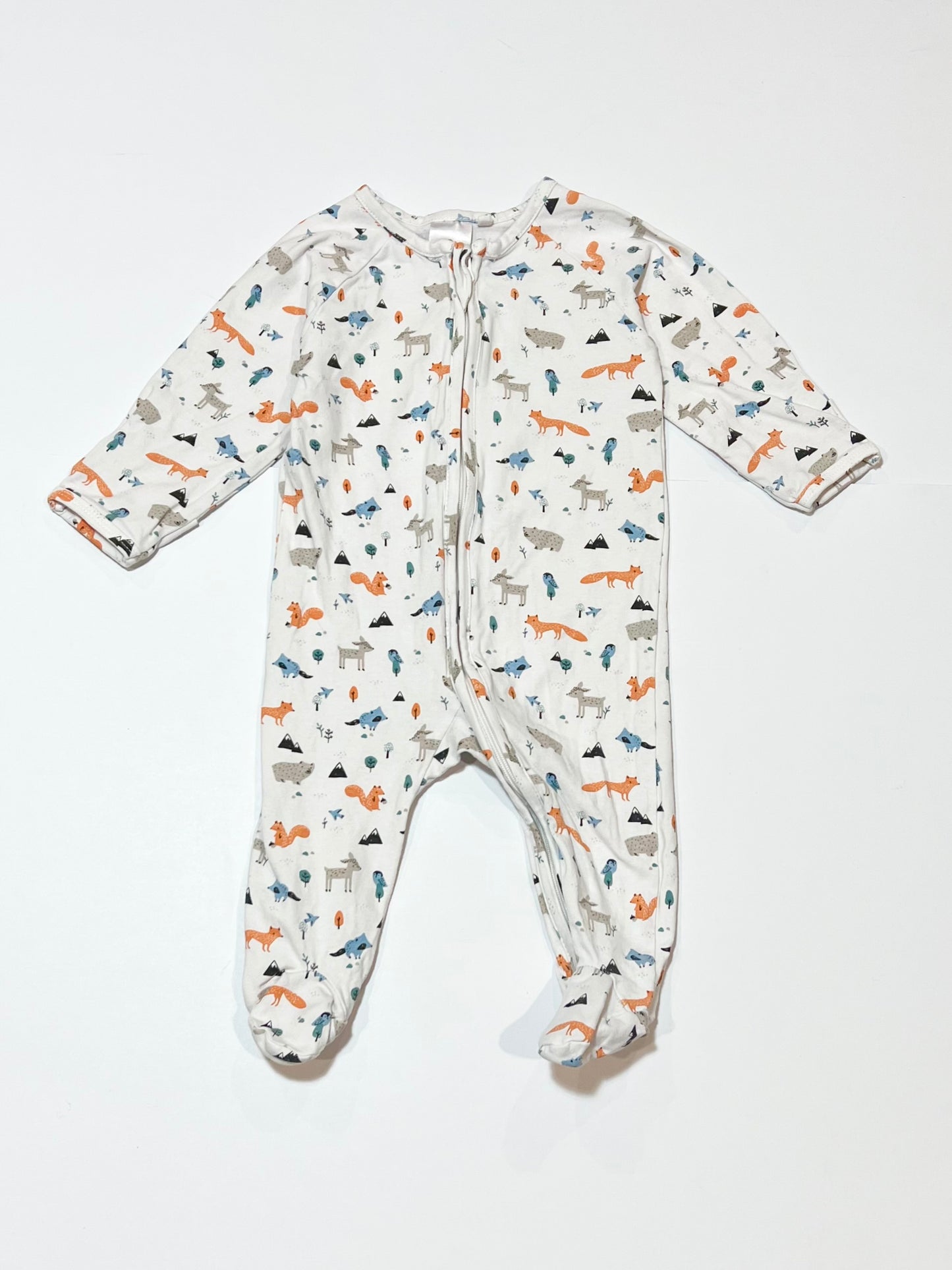 Woodlands zip onesie - Size 00