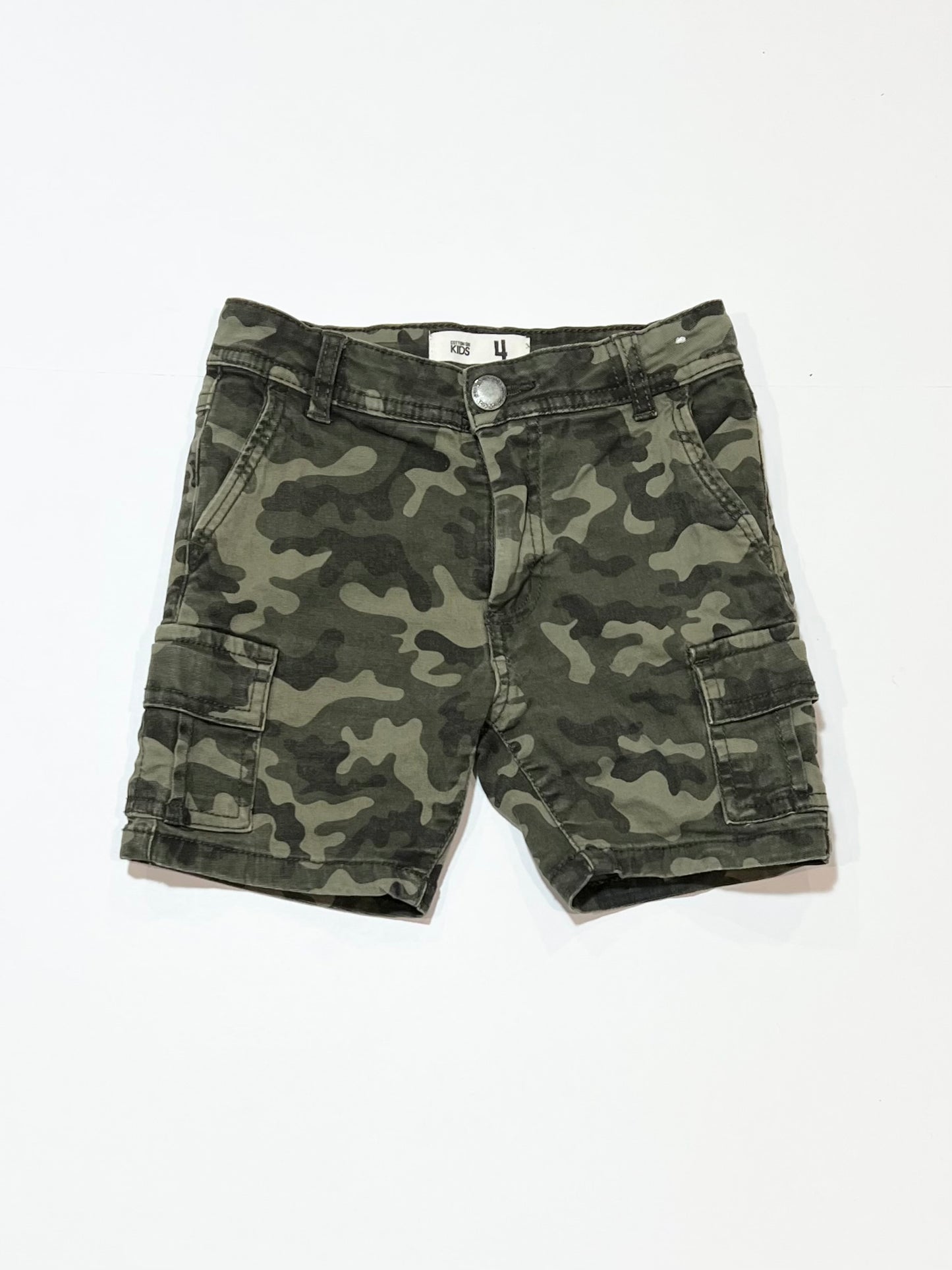Camoflauge shorts - Size 4
