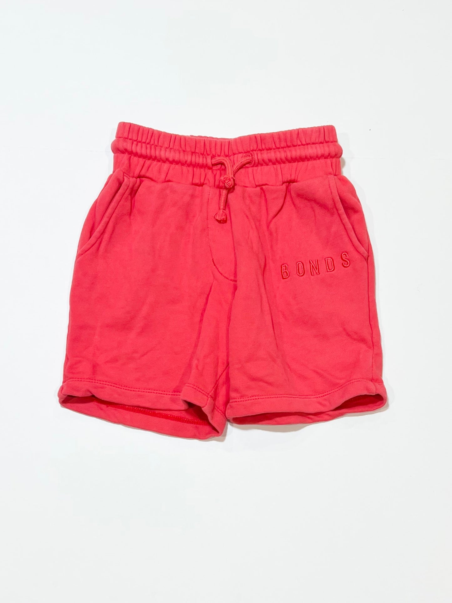 Red track shorts - Size 4