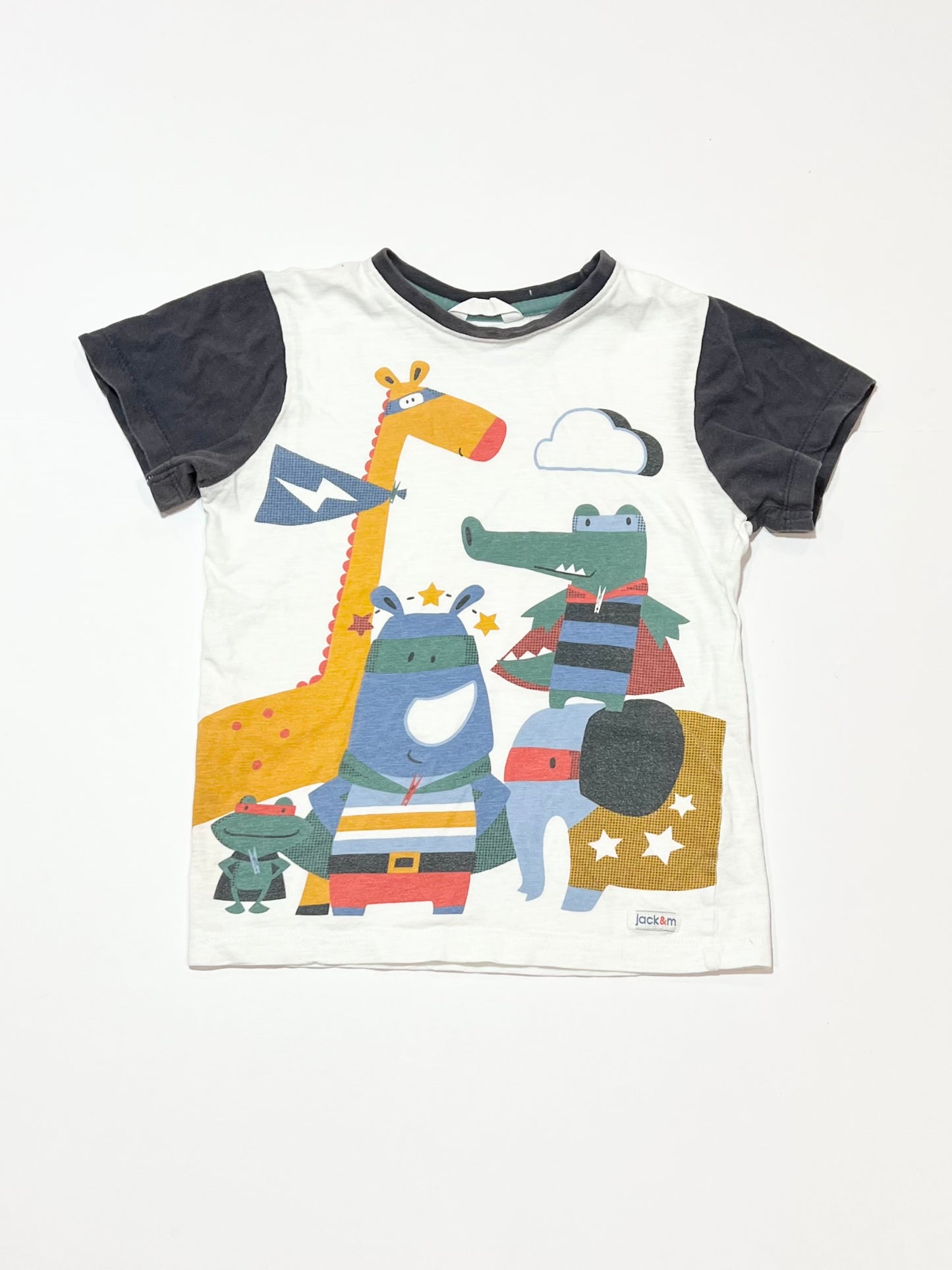 Super animals tee - Size 4