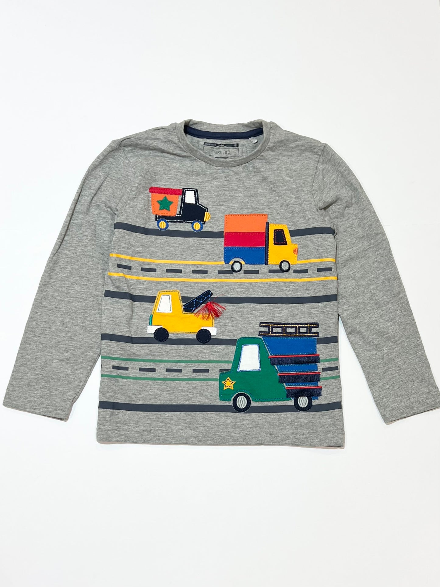 Grey trucks top - Size 4-5