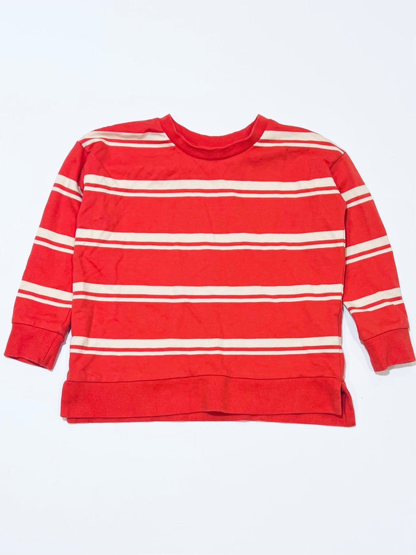 Red striped top - Size 4