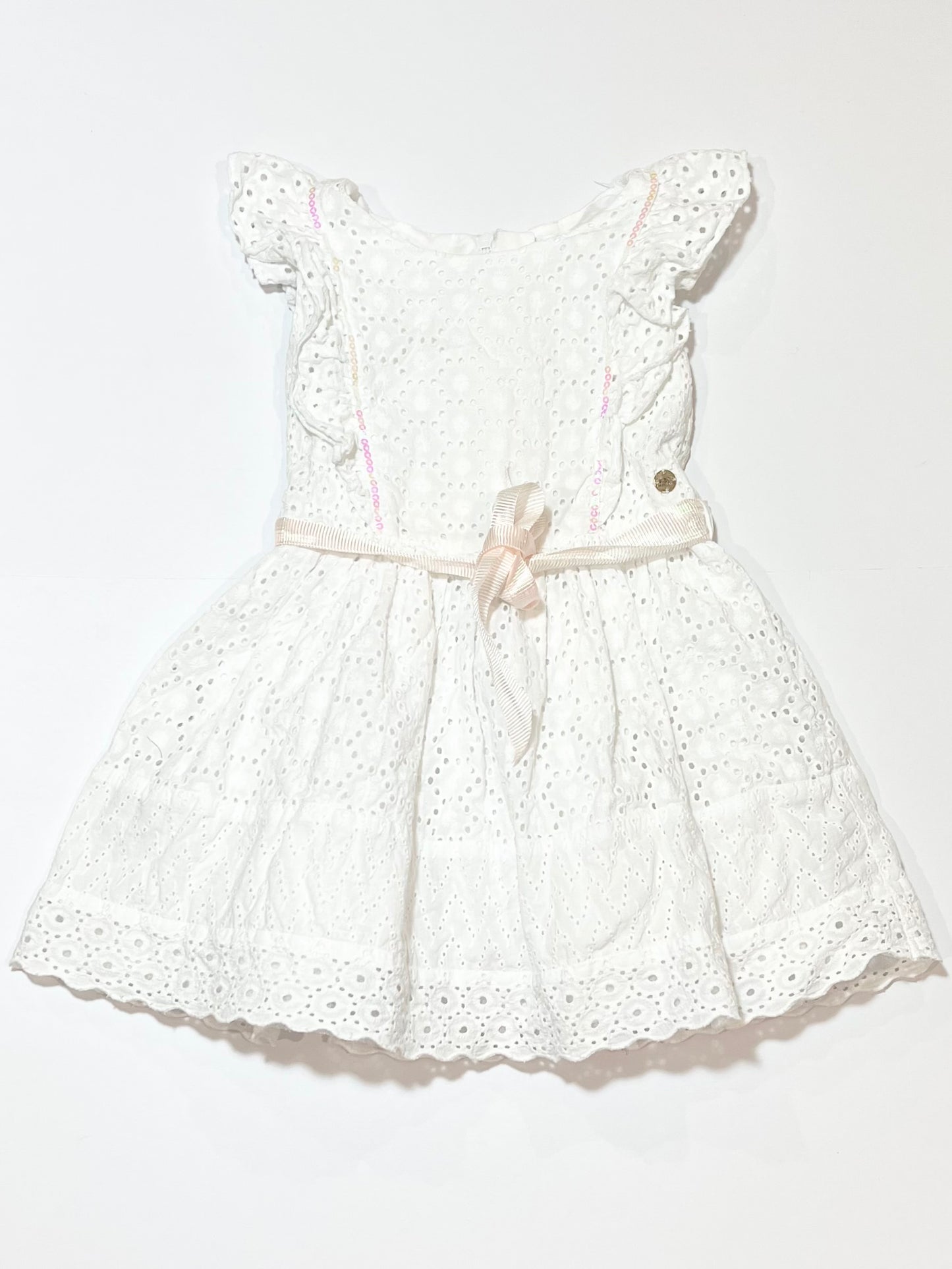 White lace dress - Size 4