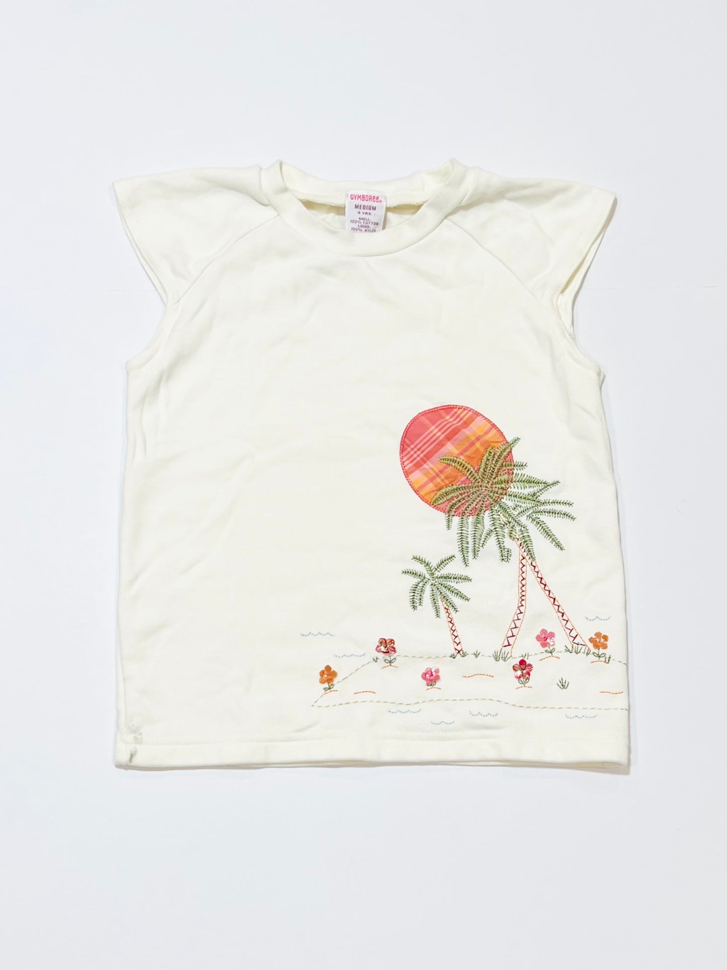 White palm top - Size 4