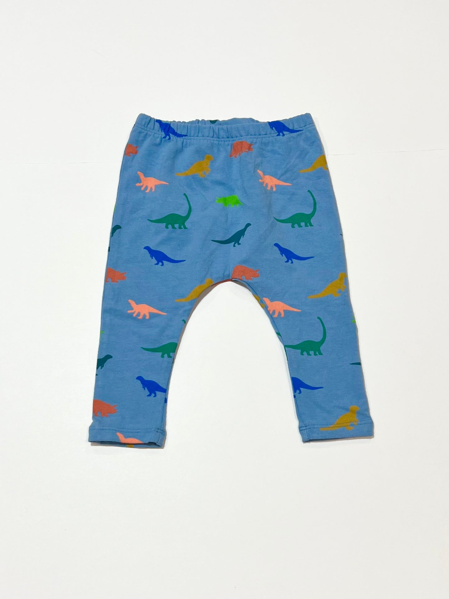 Dinosaur leggings - Size 6-9 months