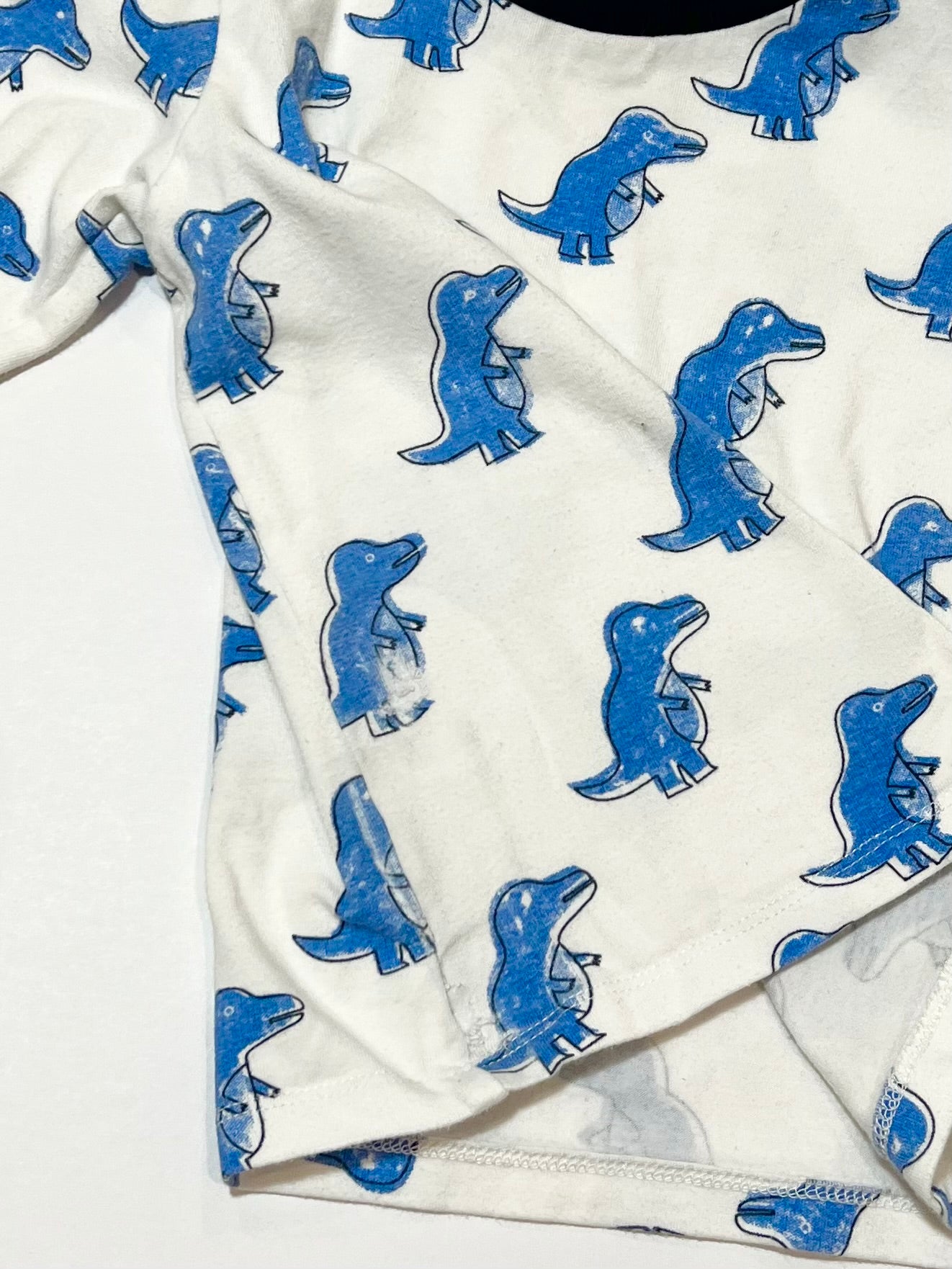 Blue dinosaur top - Size 0