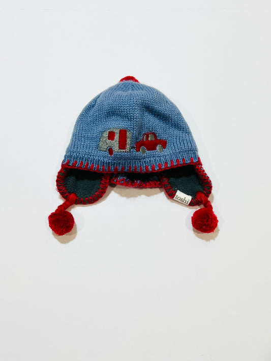Blue caravan beanie - Size XS