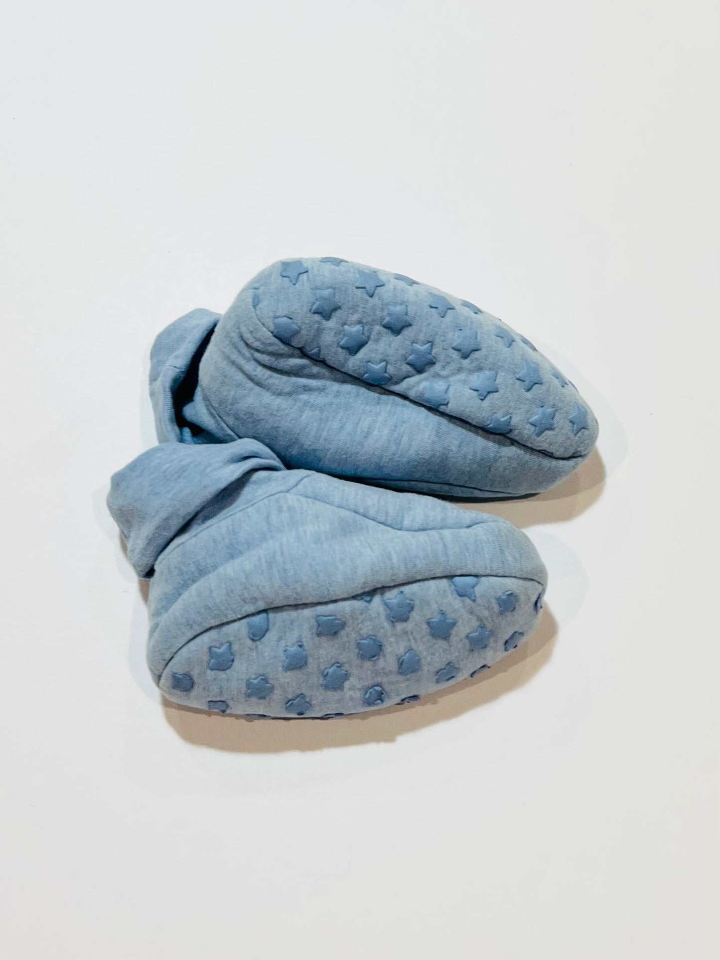 Blue stars booties - Size 6-12 months