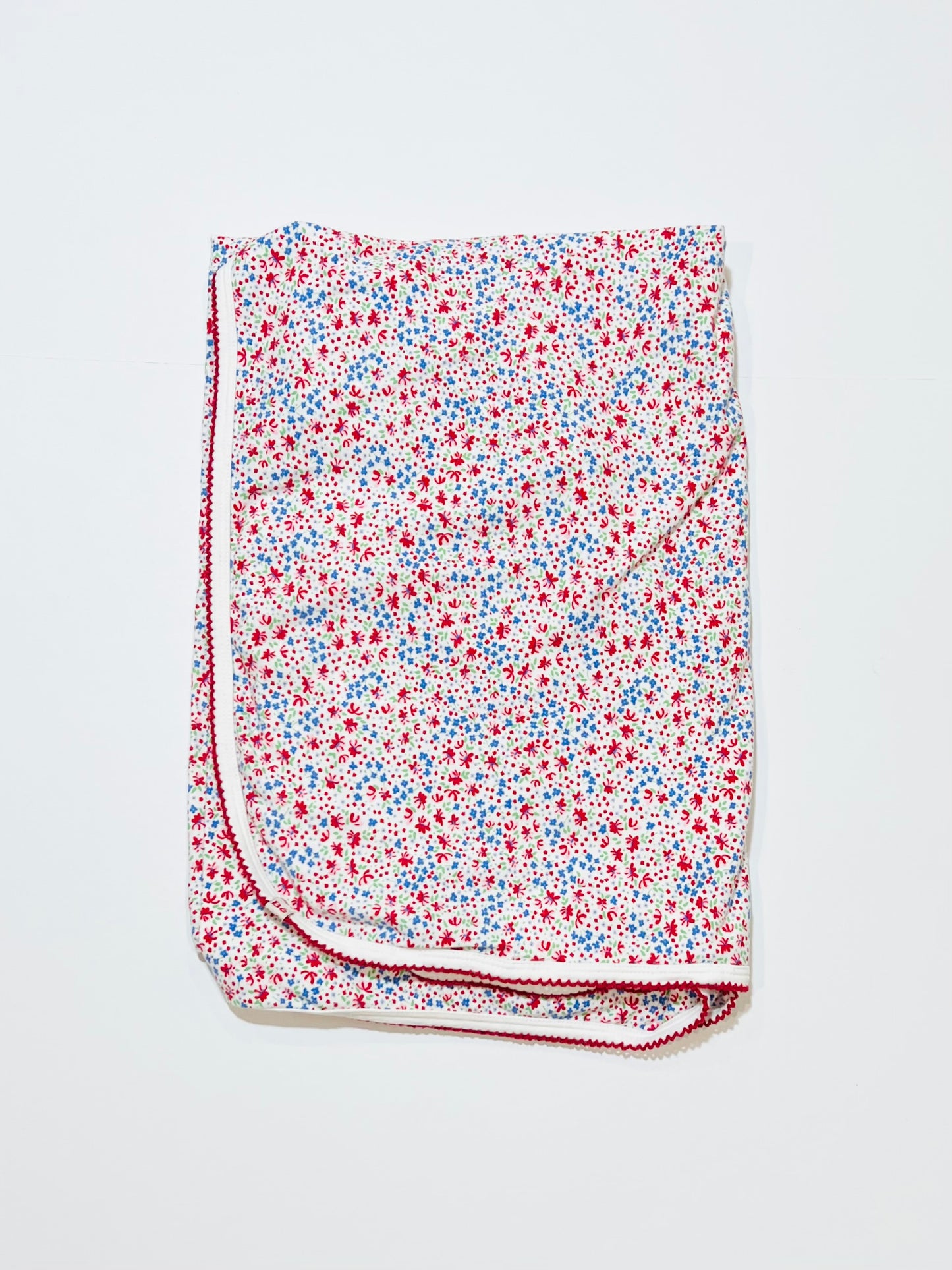 Floral stretch bunny rug
