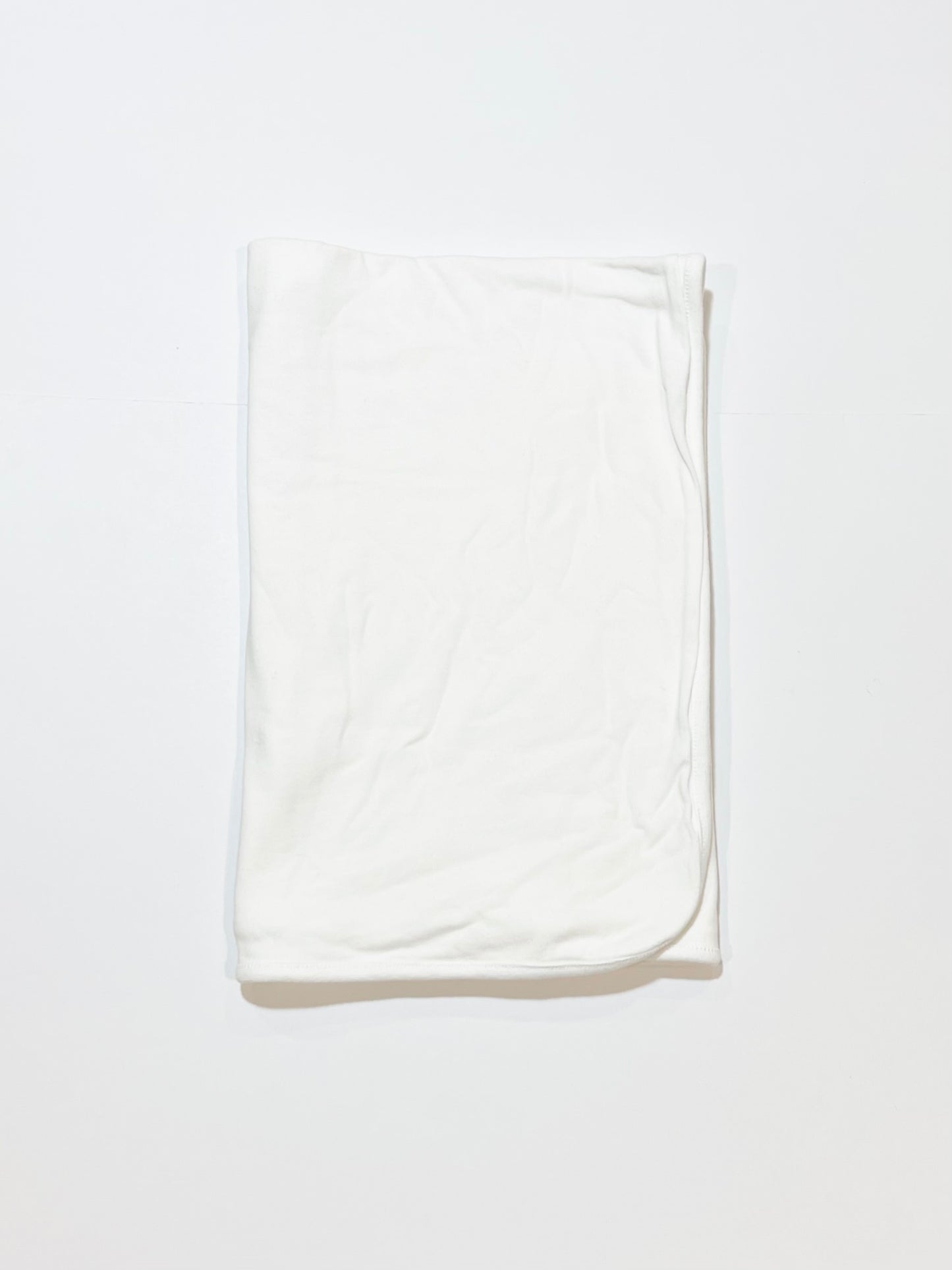 White stretch bunny rug