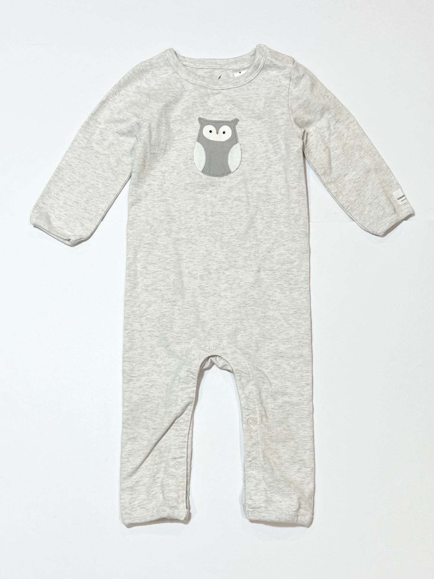 Grey owl onesie - Size 0