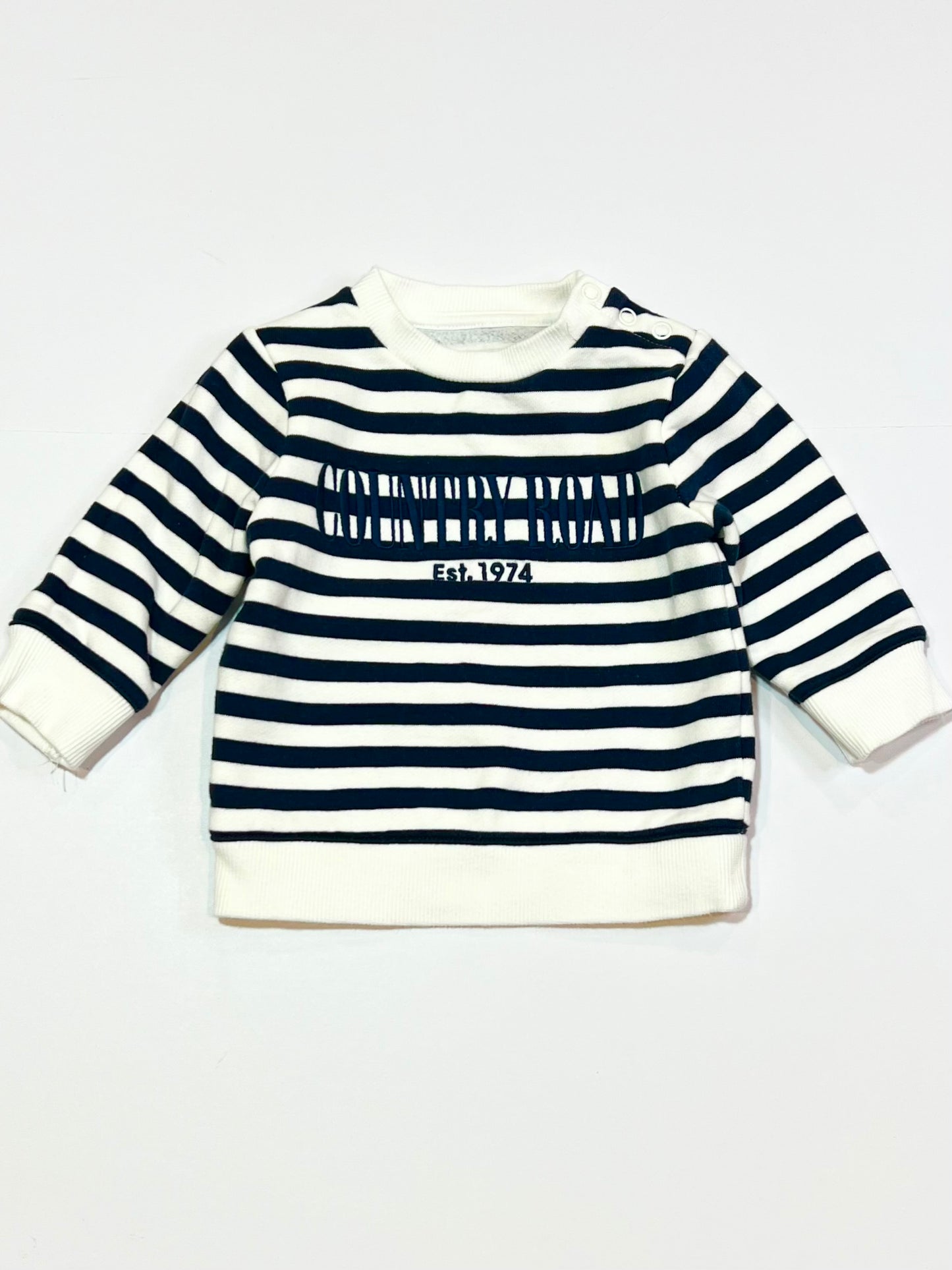Navy striped sweater - Size 00