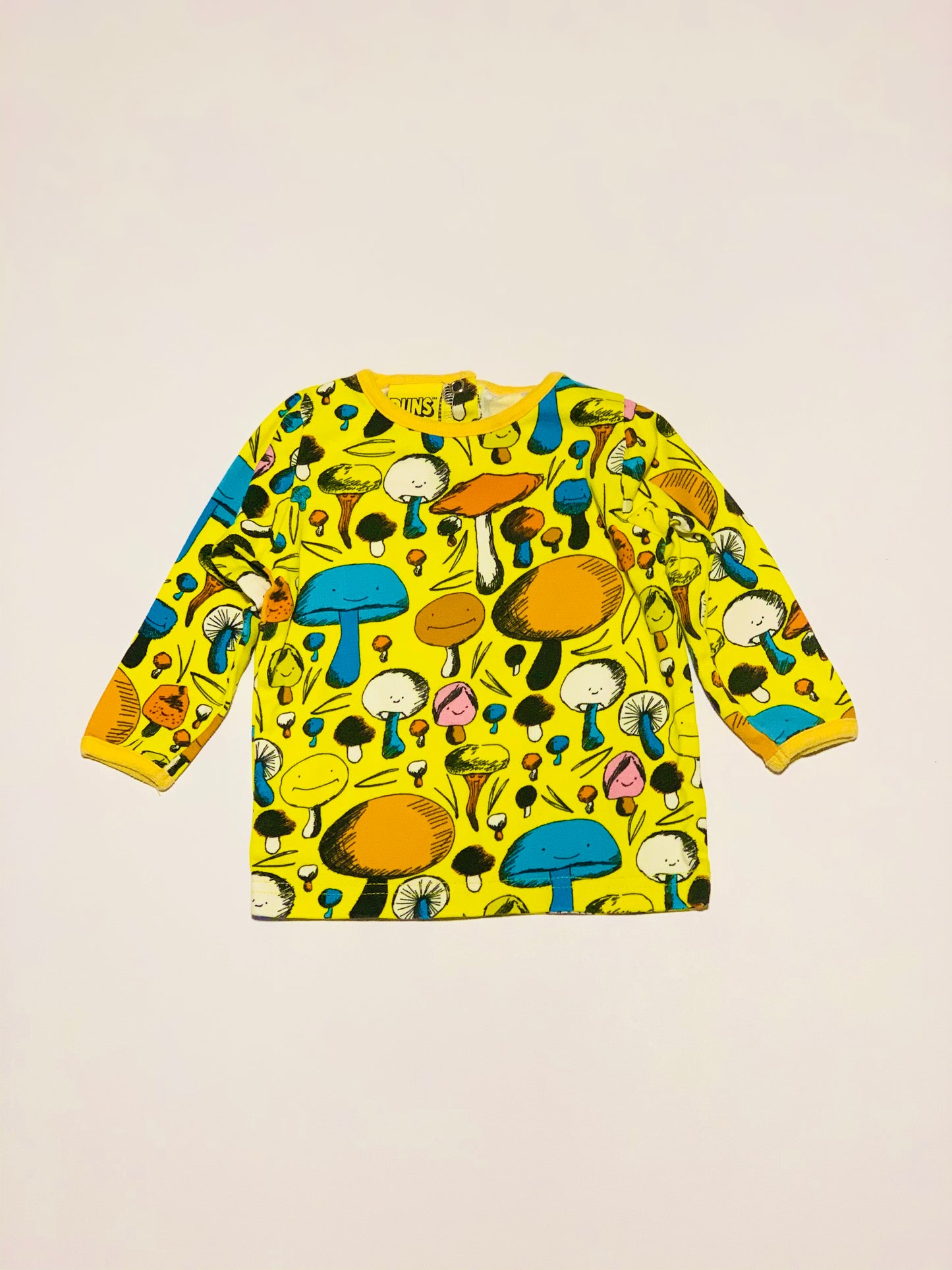 Happy mushroom top - Size 6-9 months