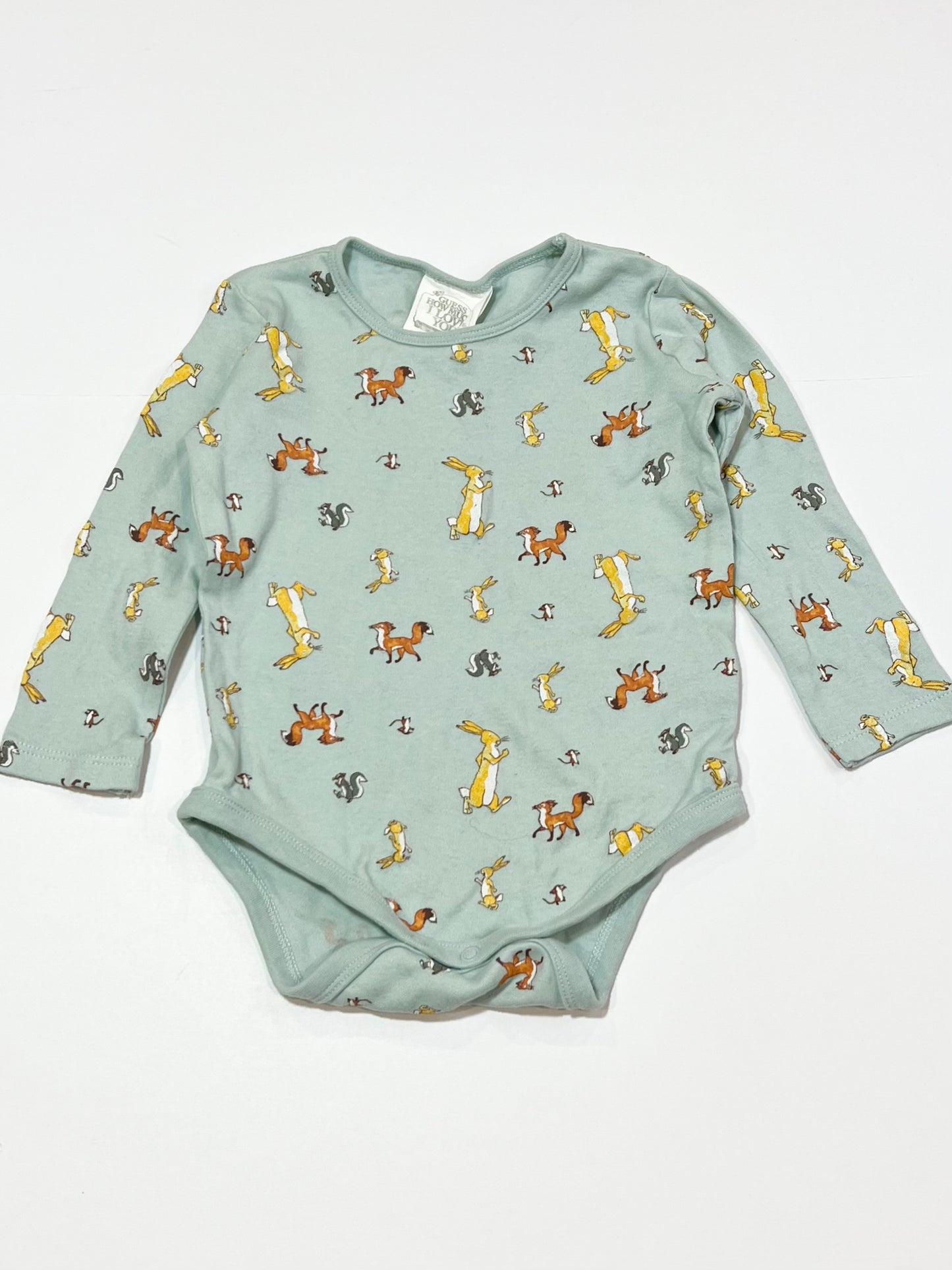 Blue bunny bodysuit - Size 1