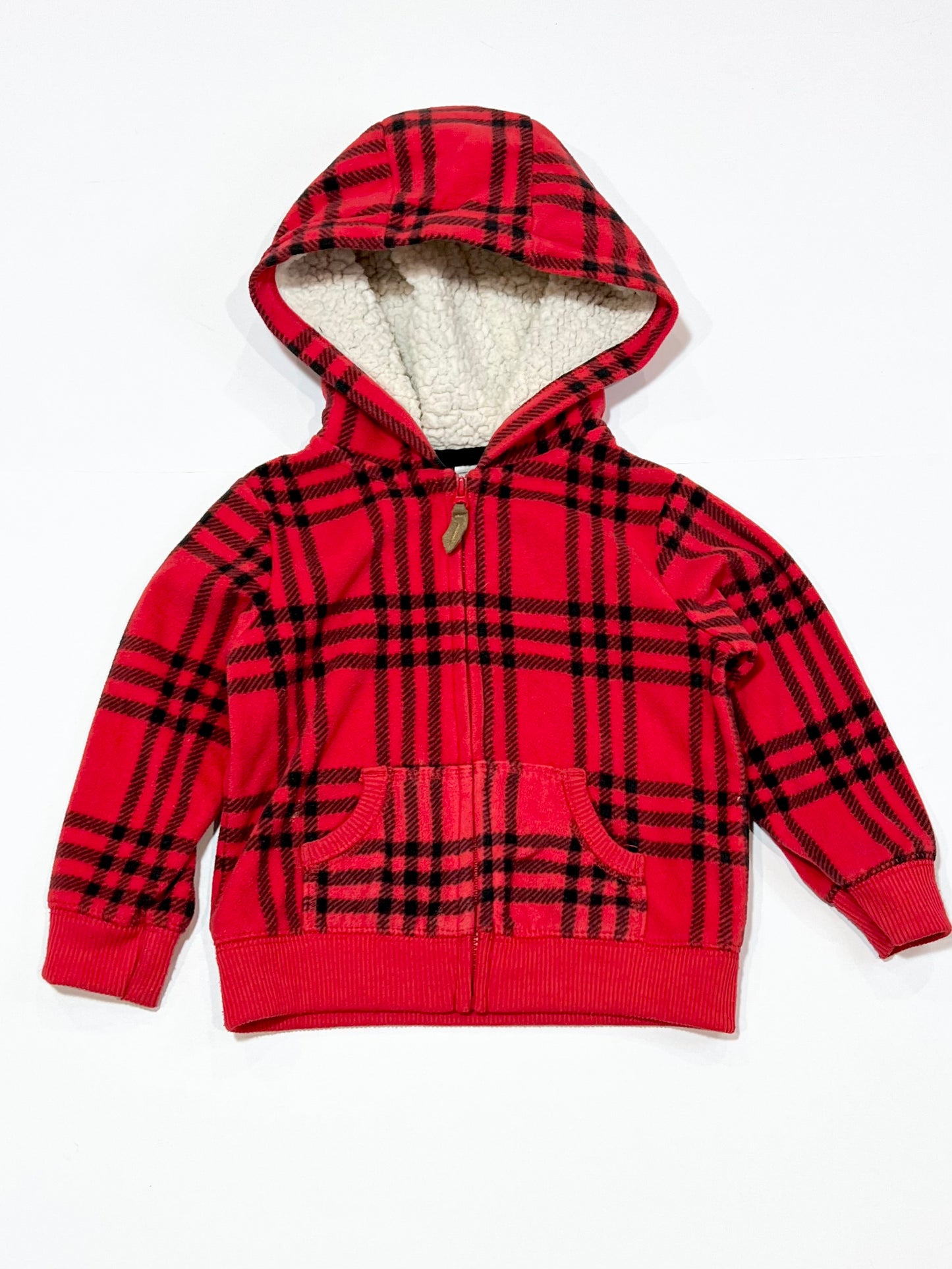 Fleece zip hoodie - Size 1