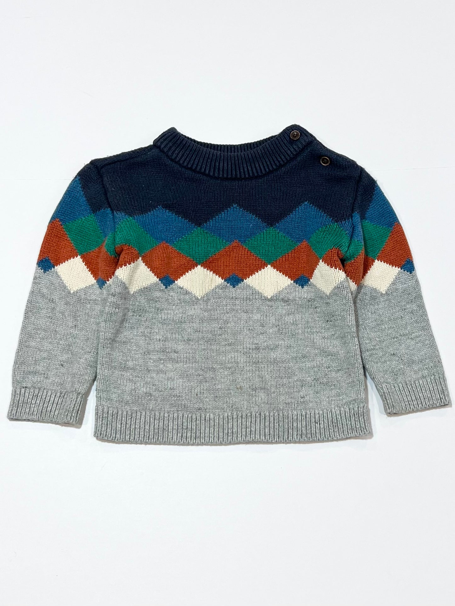 Diamonds knit jumper - Size 1