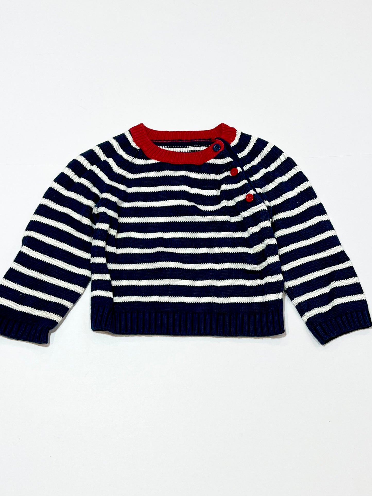 Striped knit jumper - Size 1