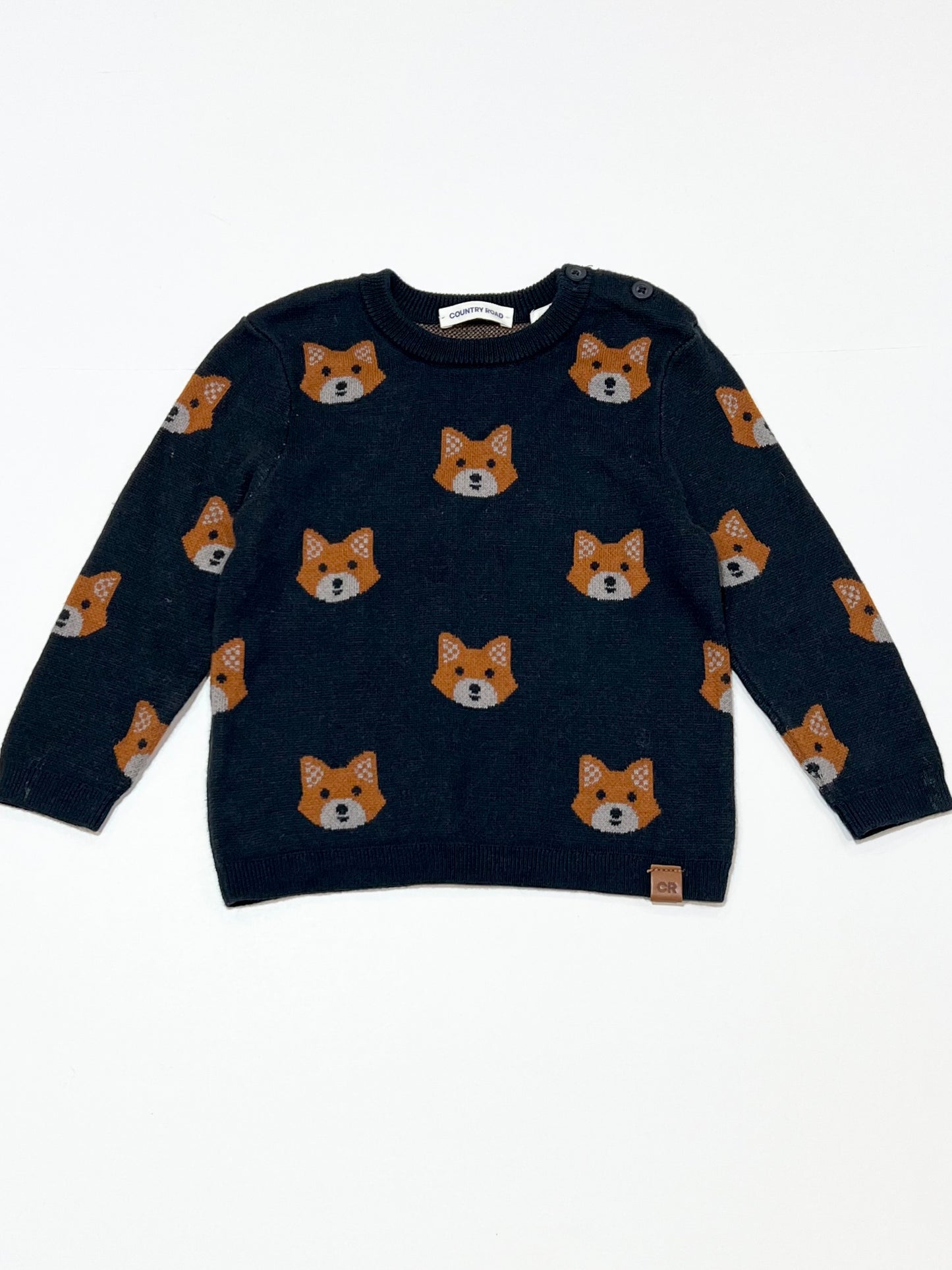 Fox knit jumper - Size 1
