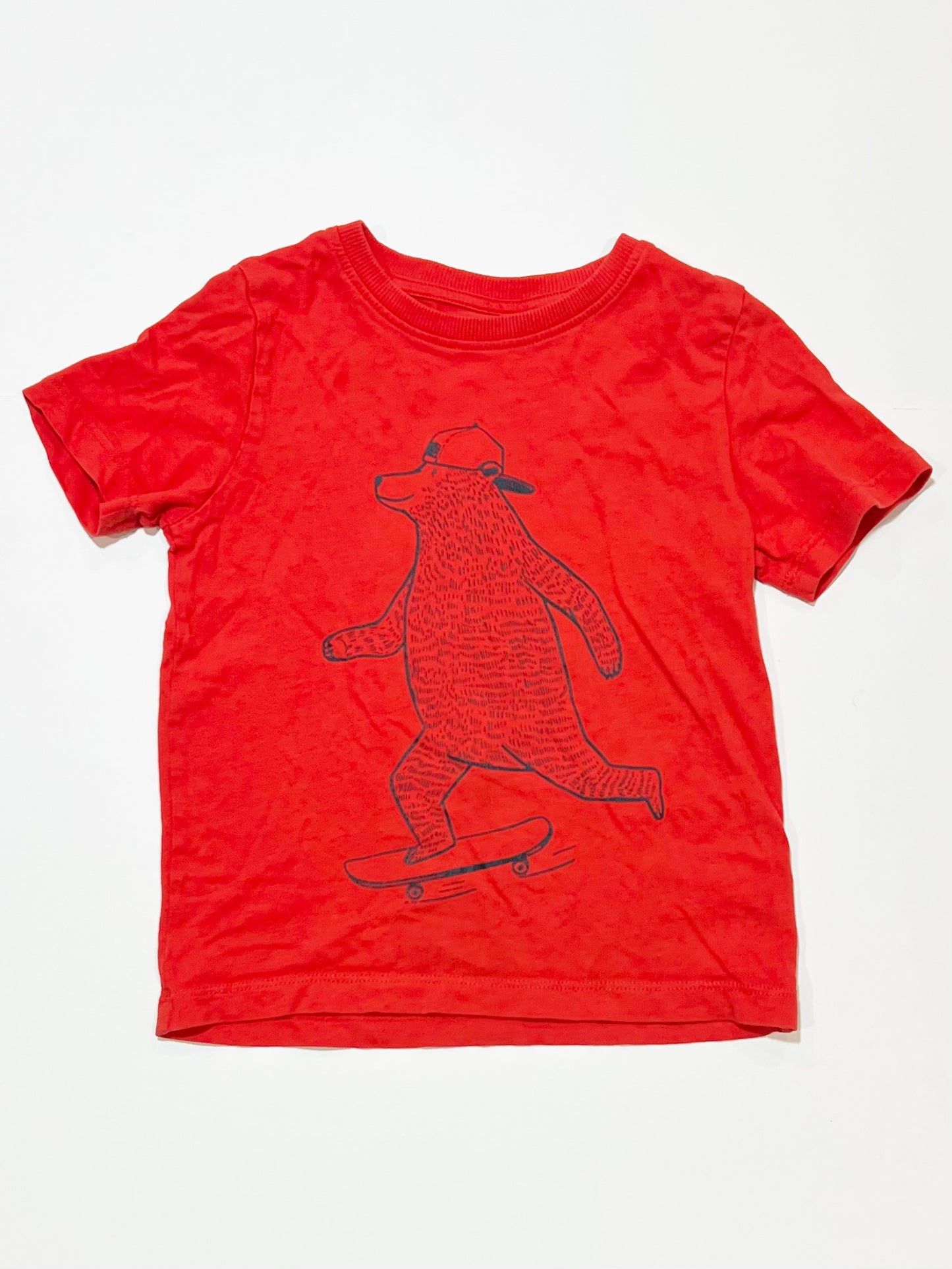 Red bear tee - Size 3
