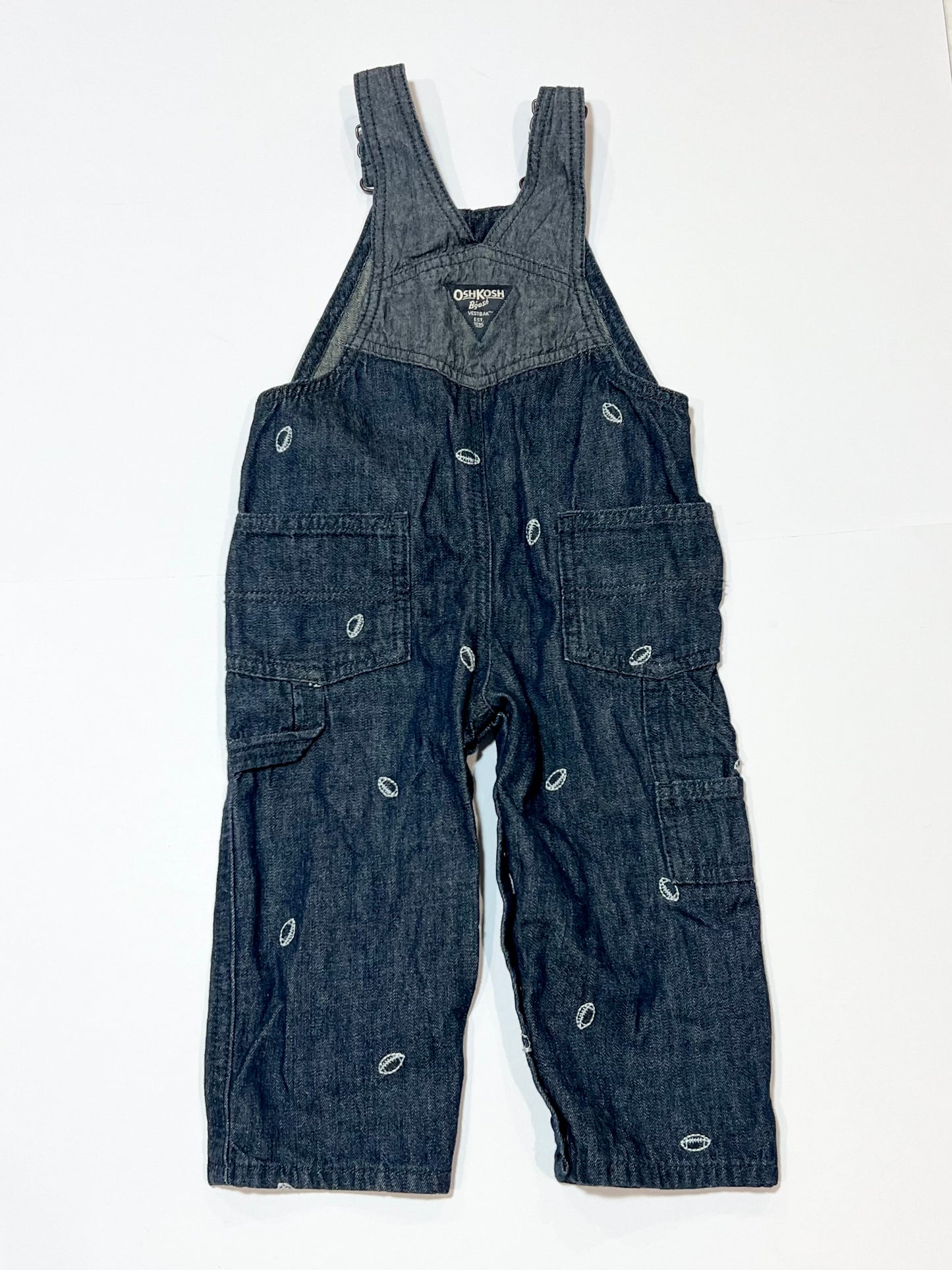 Denim football overalls - Size 1