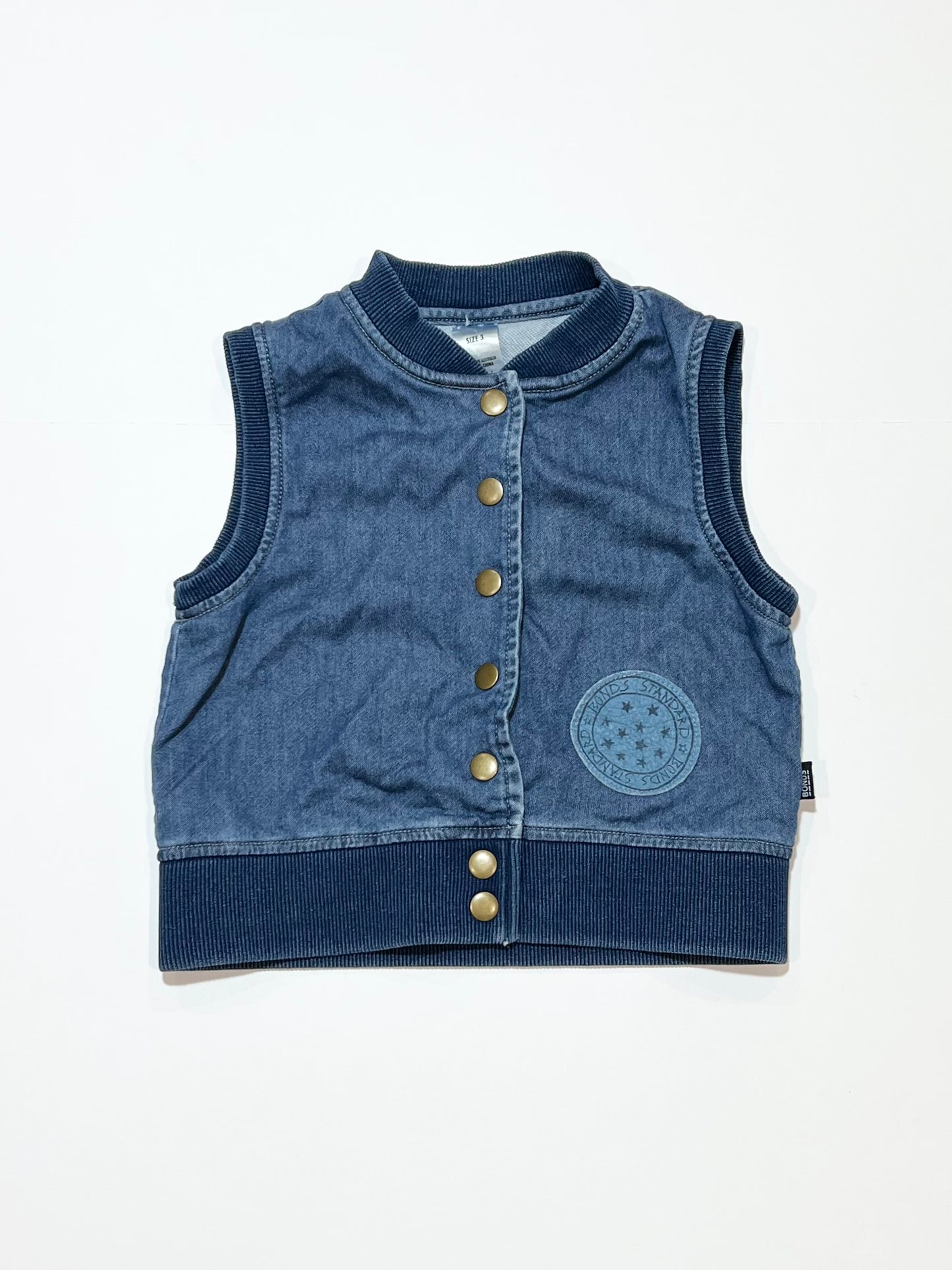 Soft denim vest - Size 3