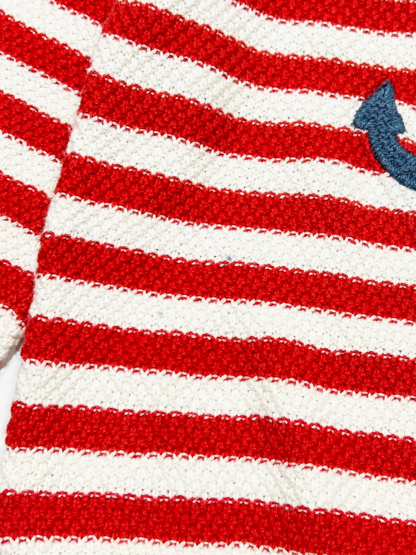 Striped knit jumper - Size 3-4