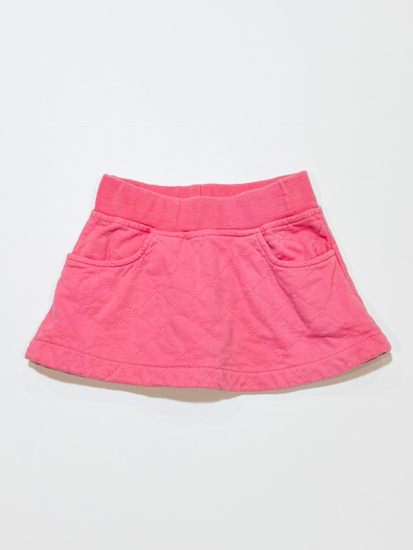 Quilted pink skirt - Size 3