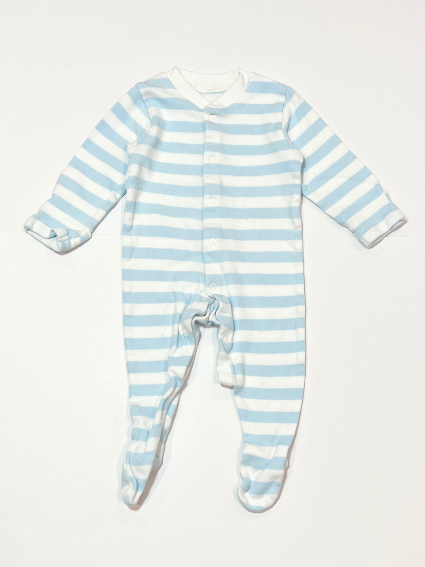 Blue striped onesie - Size 00