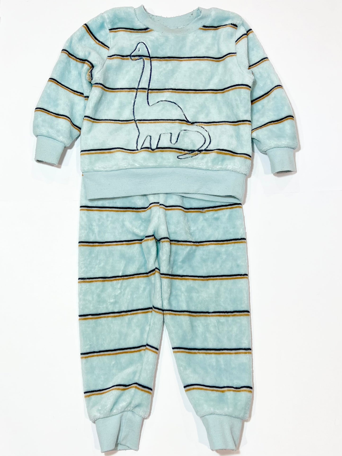 Fleece dinosuar pyjamas - Size 2