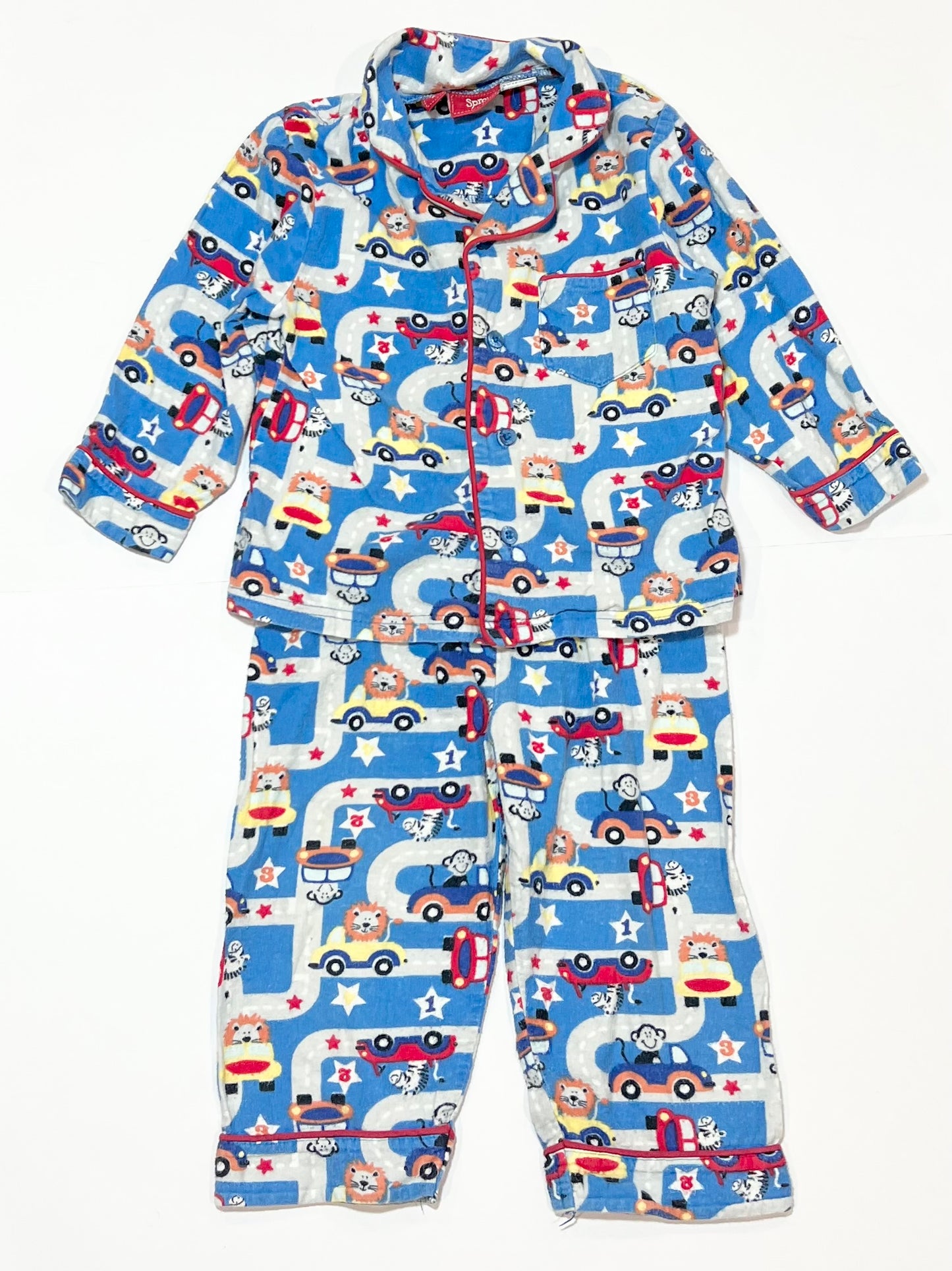 Flannelette pyjamas - Size 2