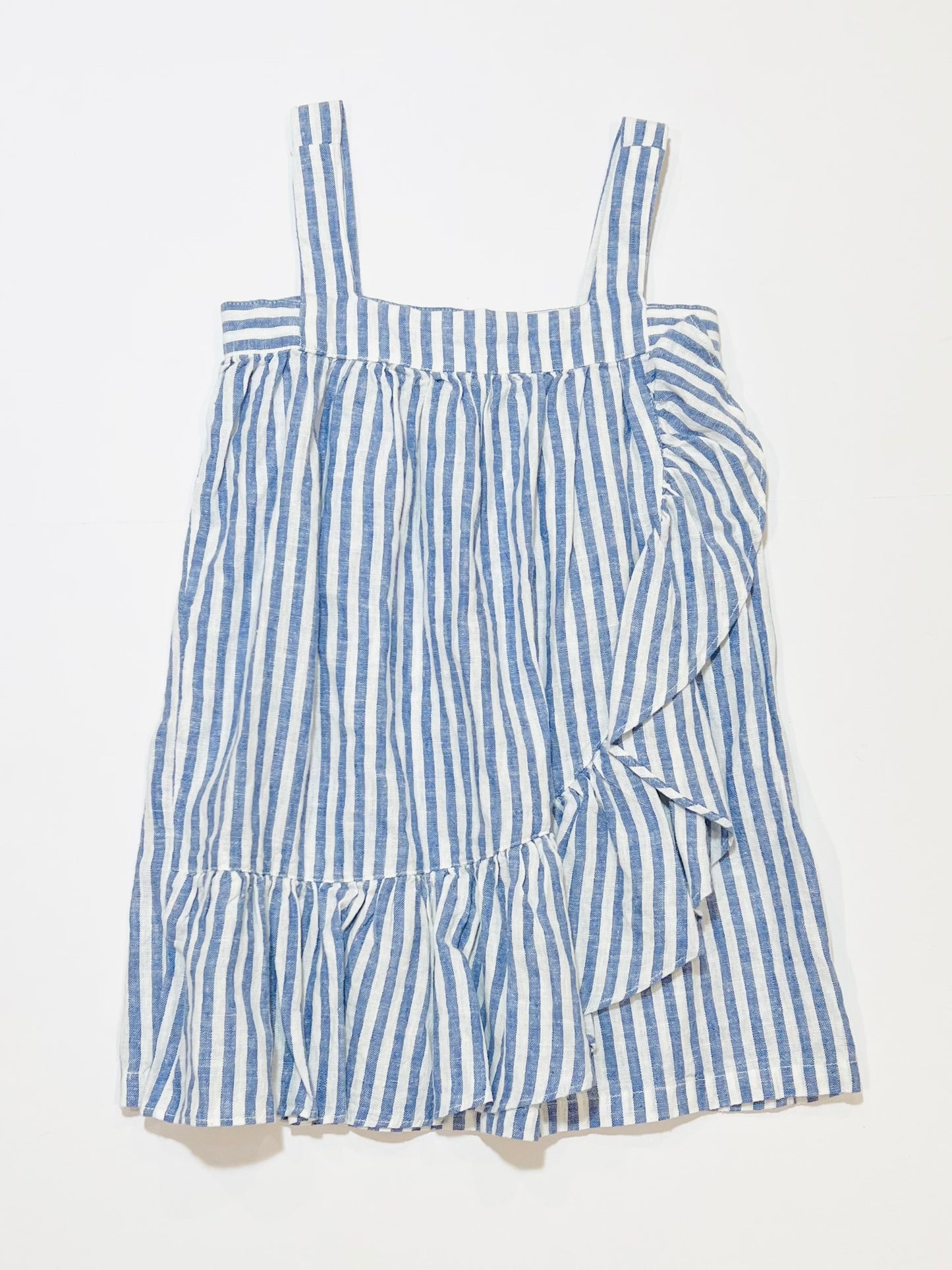 Striped ruffle dress - Size 3