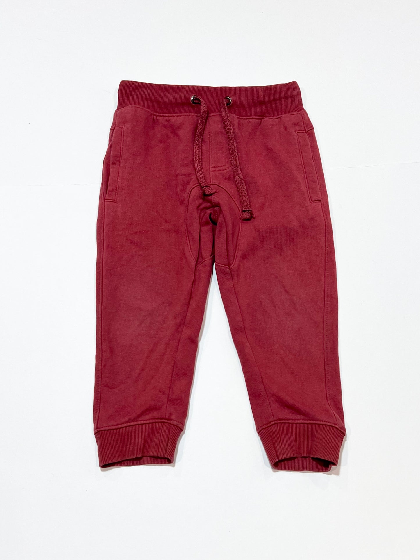 Maroon trackies - Size 2