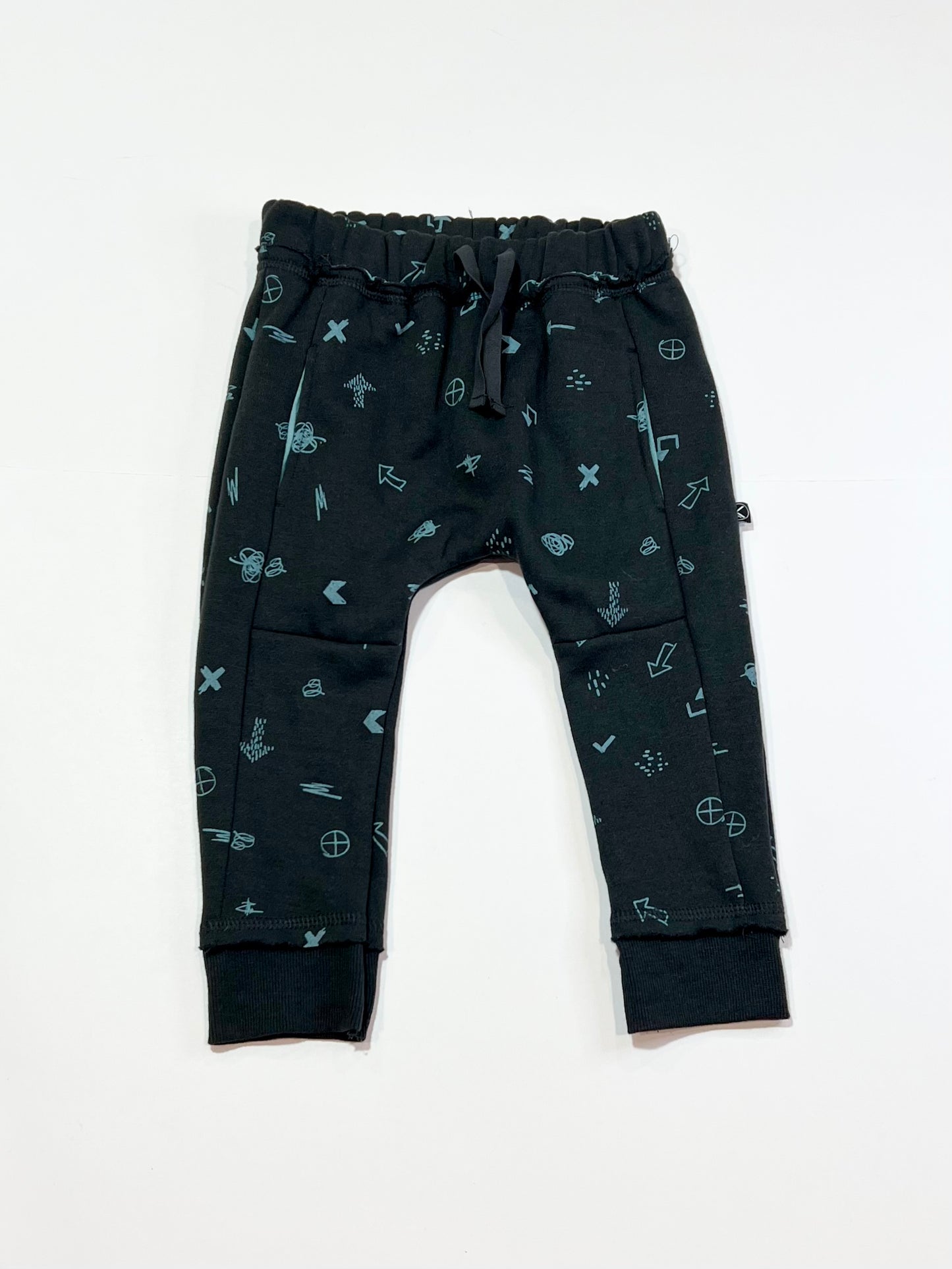 Black shapes trackies - Size 2
