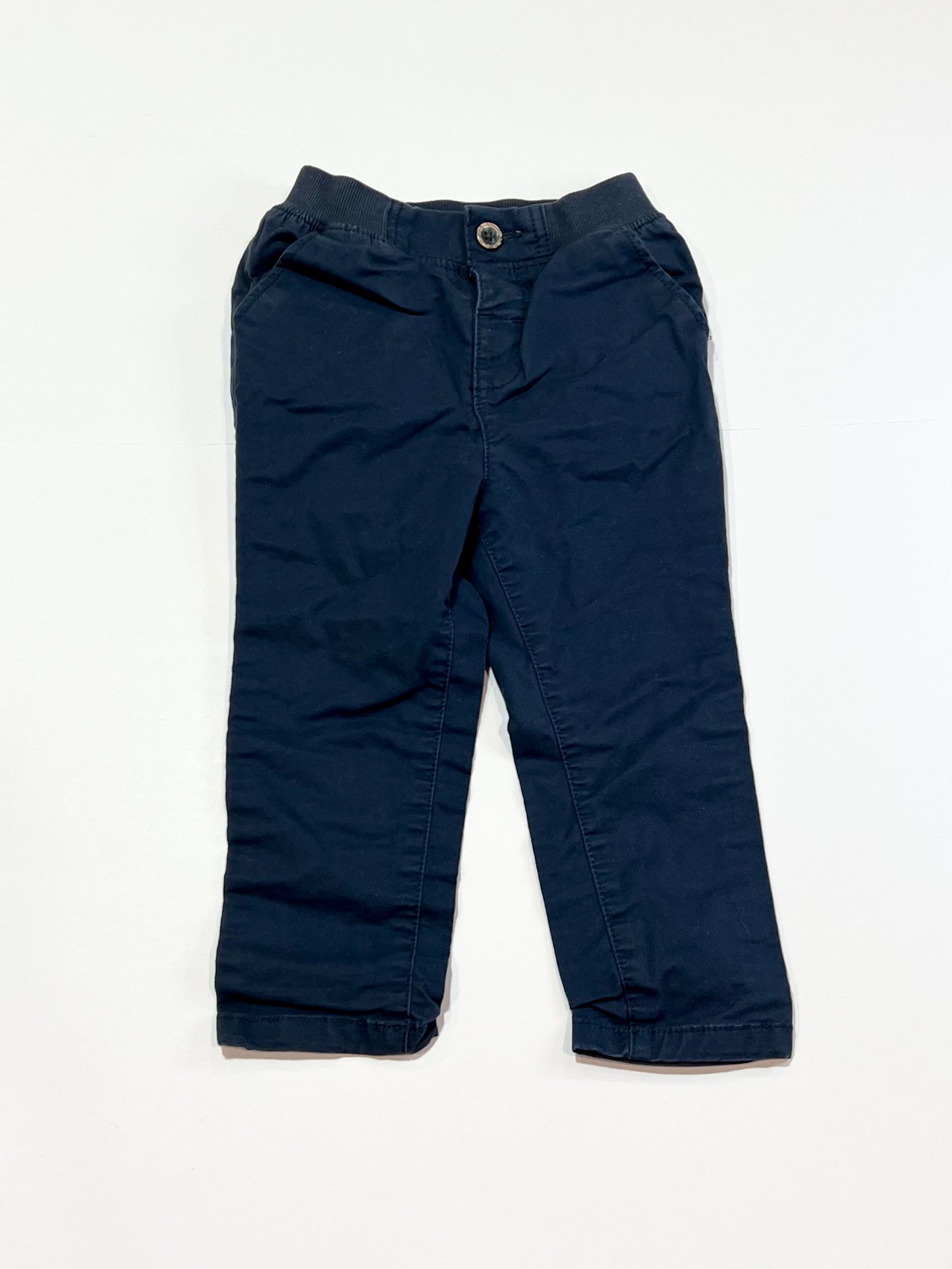 Navy chinos - Size 2