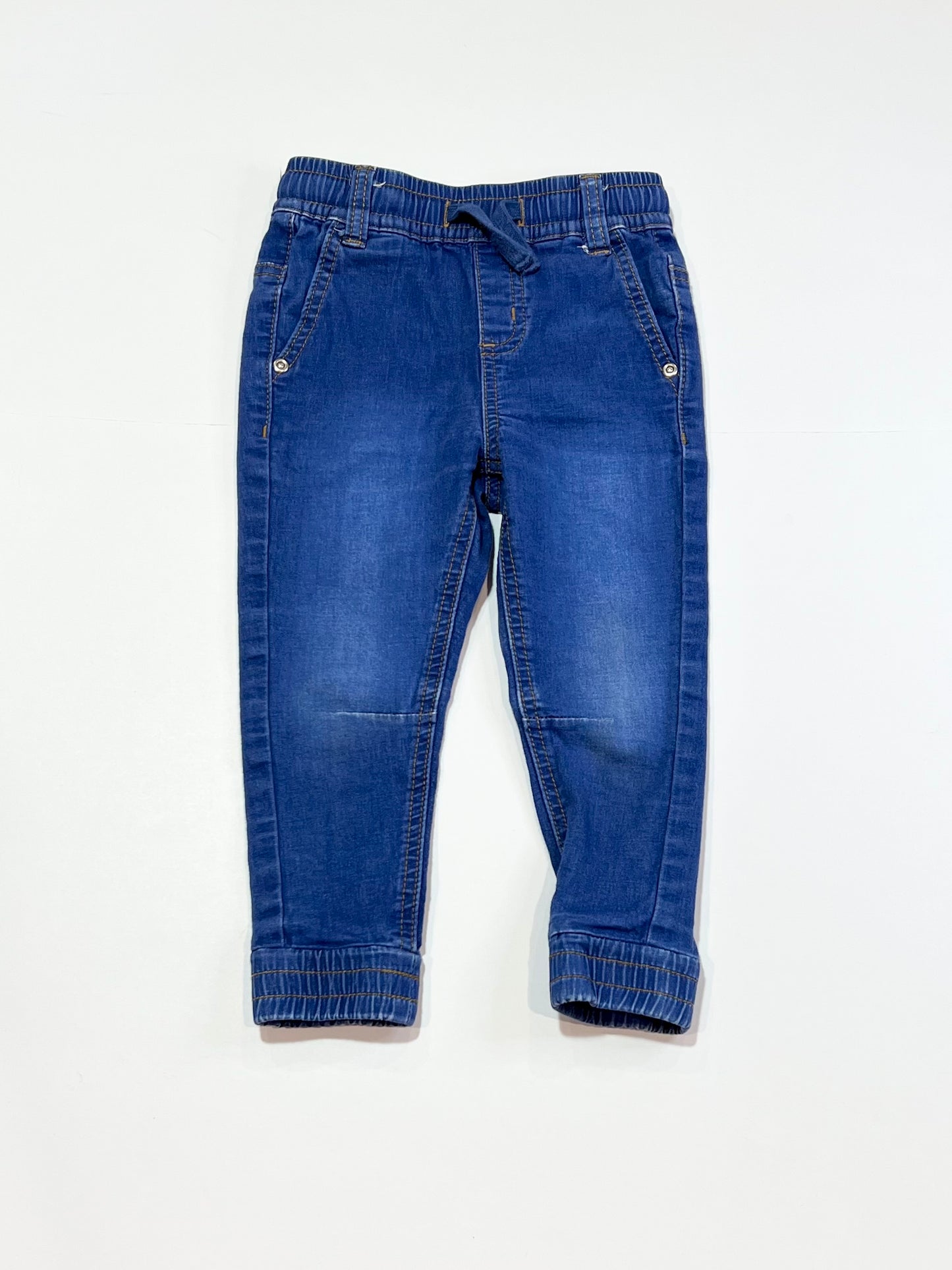 Denim jogger pants - Size 2