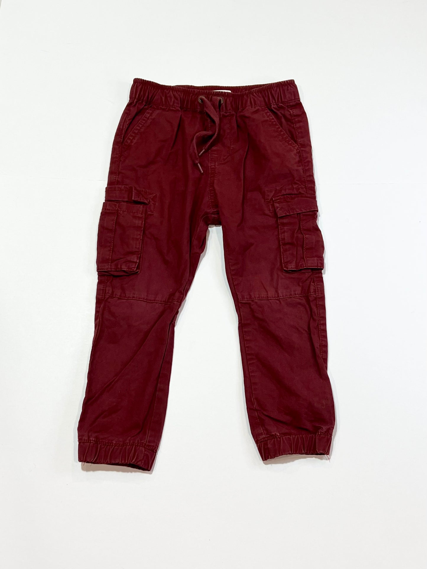 Maroon cargo pants - Size 2