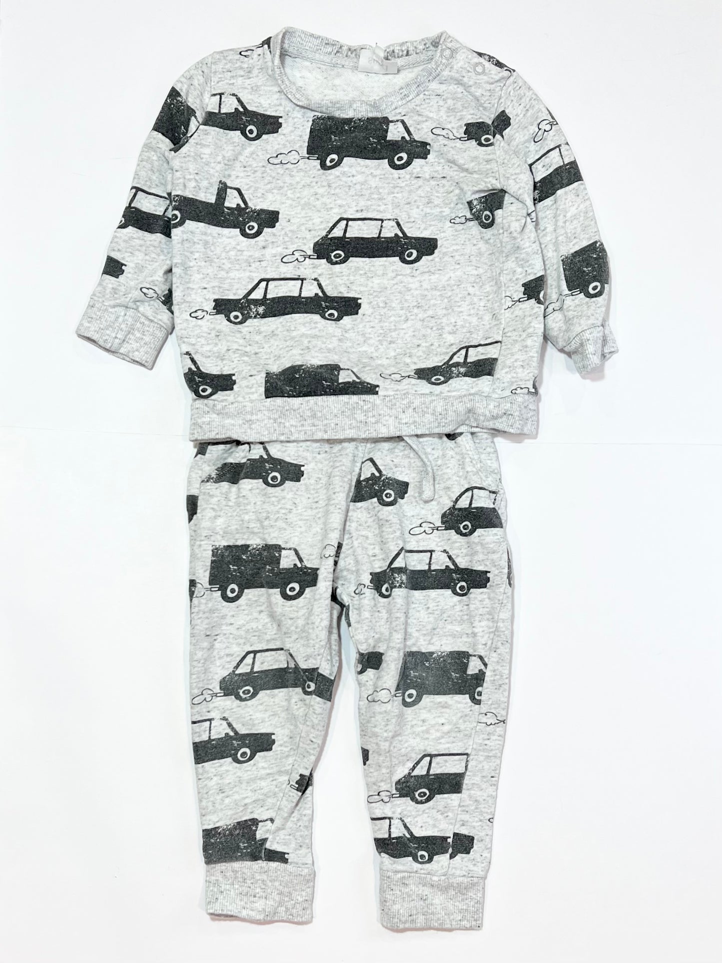 Grey cars set - Size 2