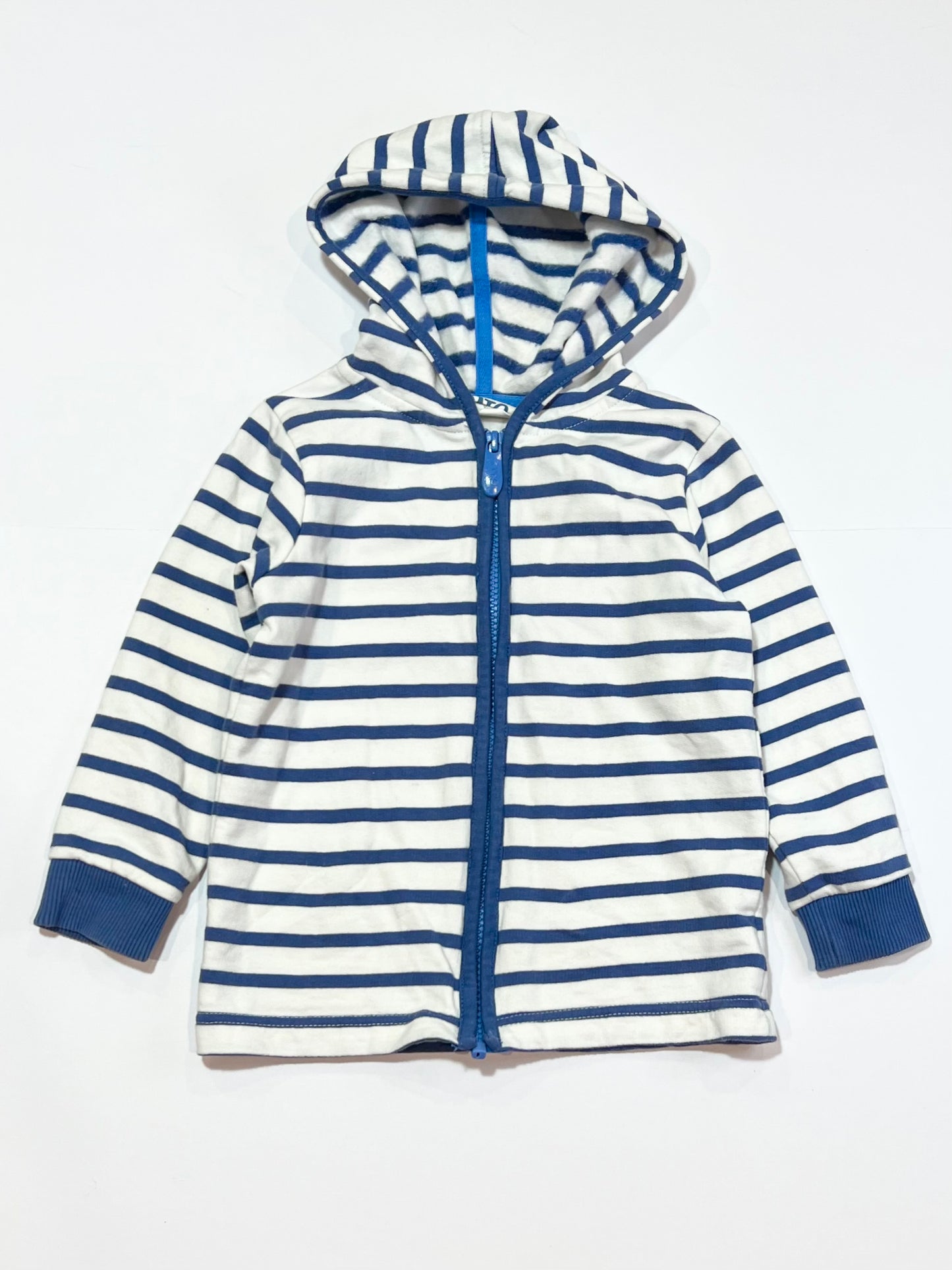 Striped zip hoodie - Size 2-3
