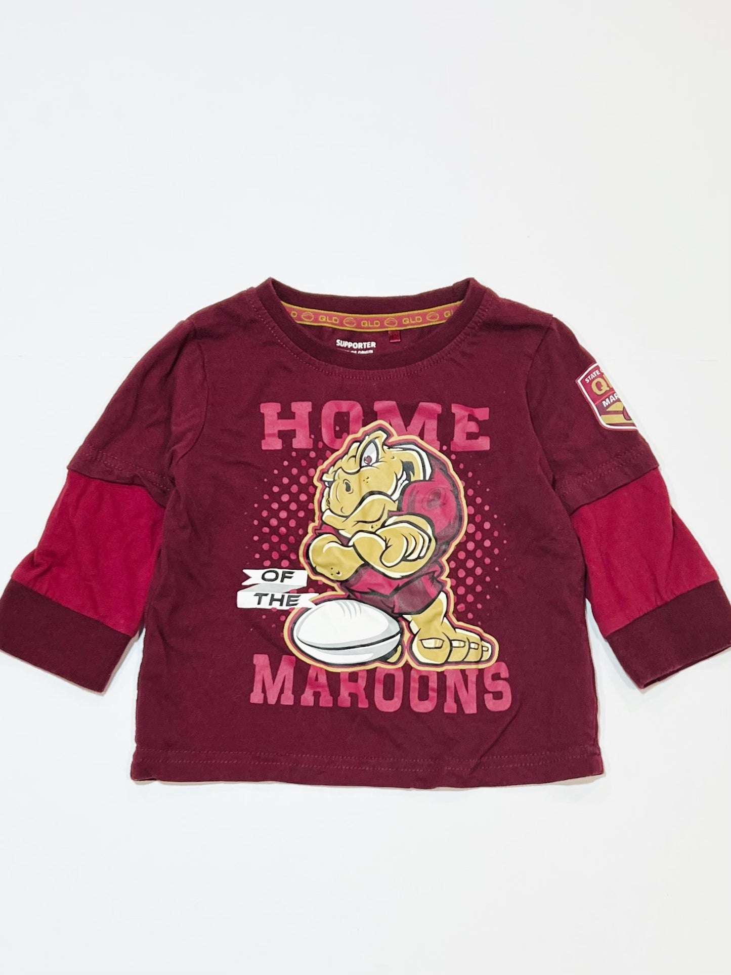 Maroons top - Size 1