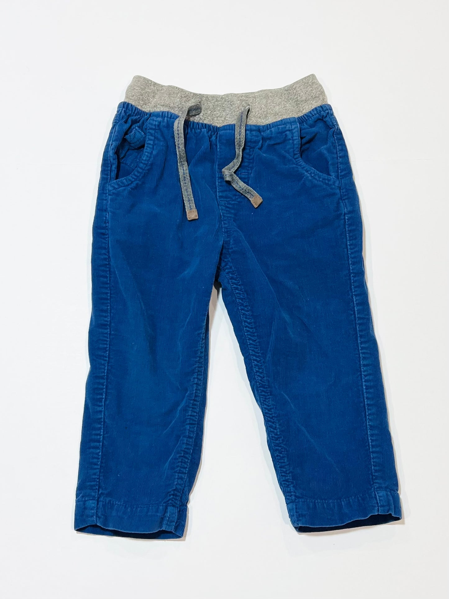 Blue corduroy pants - Size 2