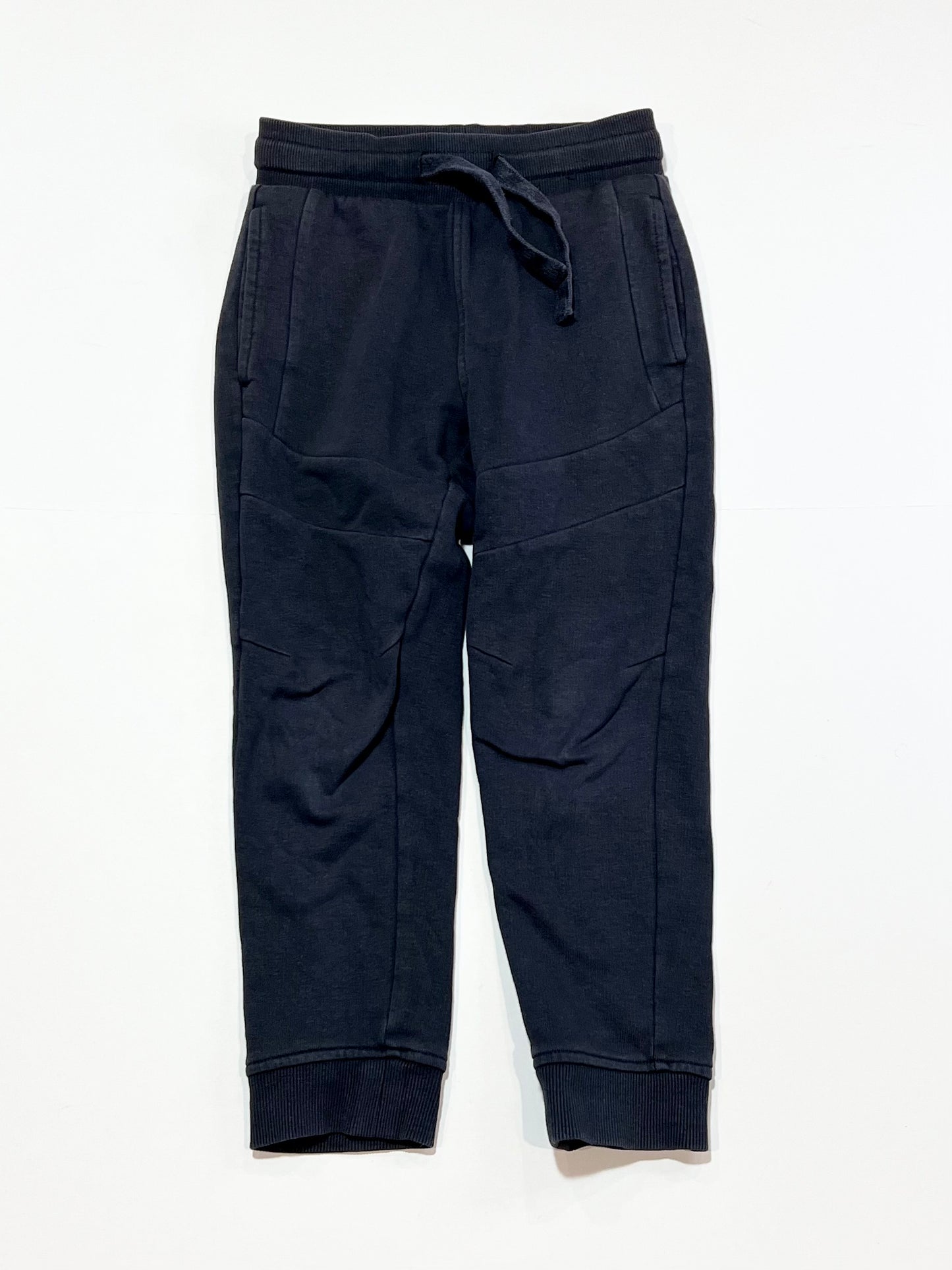 Navy panelled trackies - Size 4