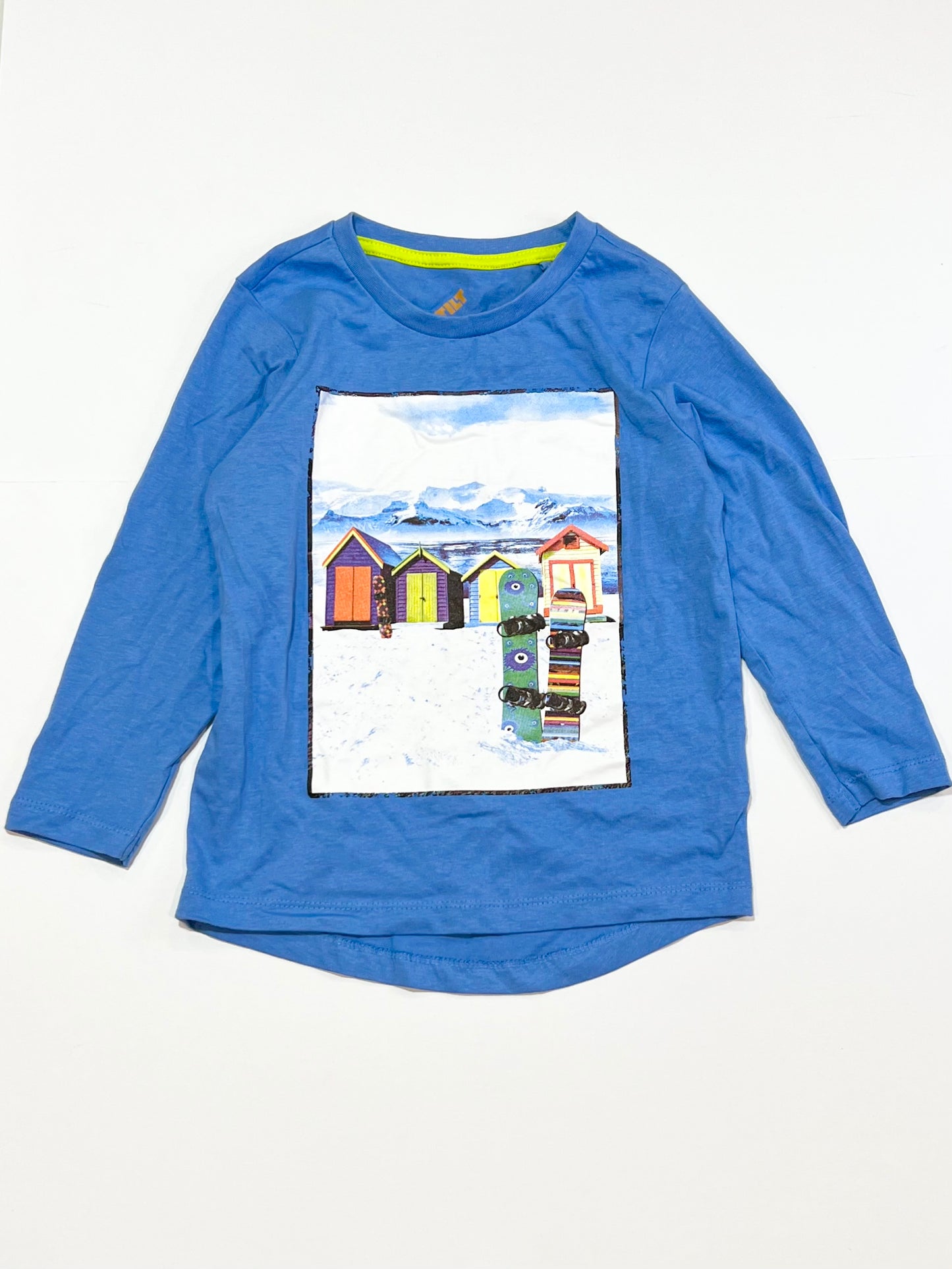 Blue snowboard top - Size 4