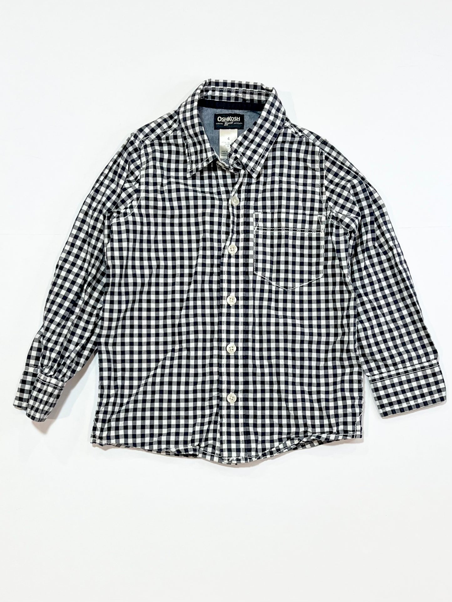 Gingham shirt - Size 4