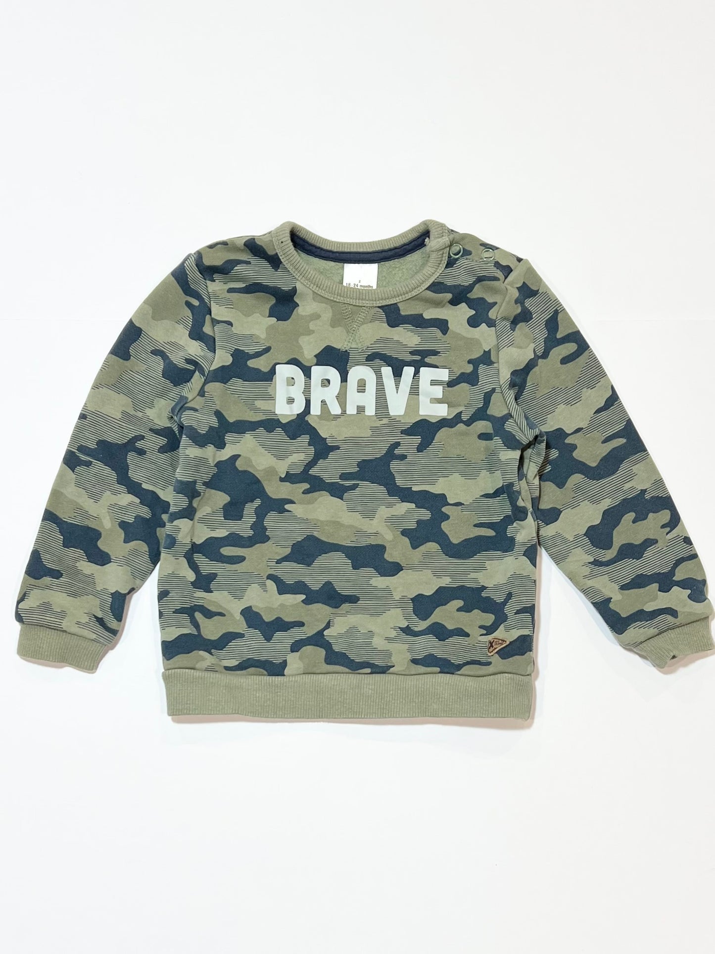 Camoflauge sweater - Size 2