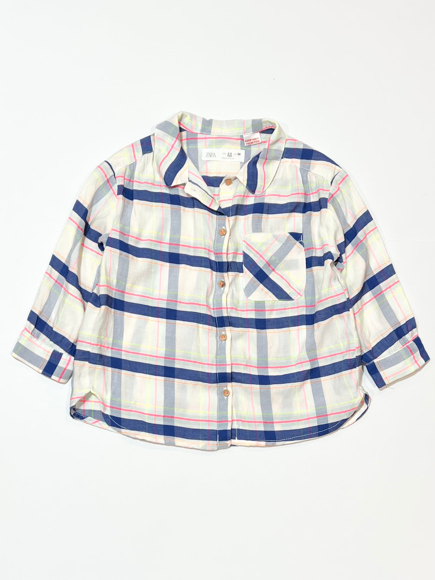 Light cotton shirt - Size 2-3