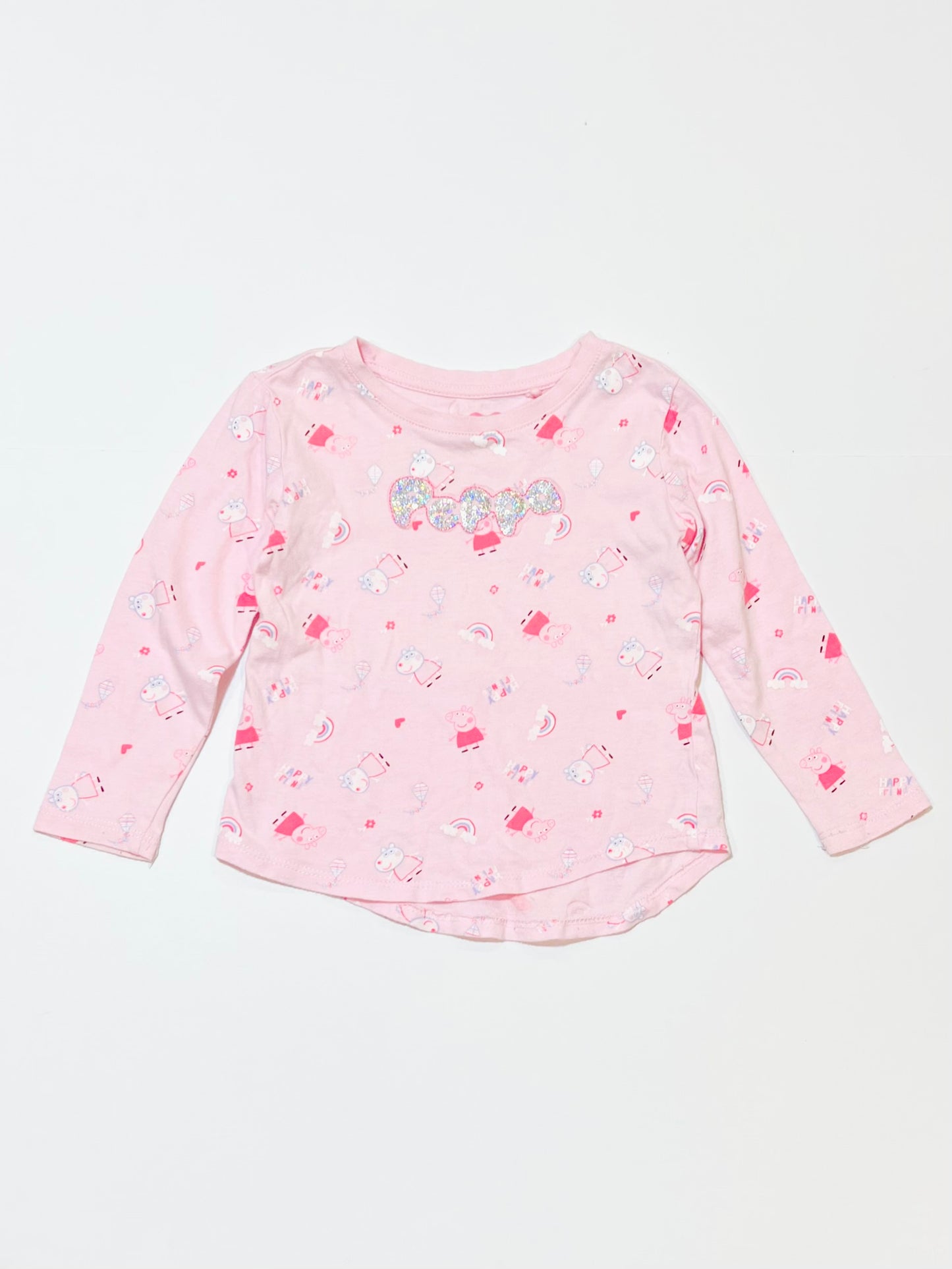 Pink sequin top - Size 2