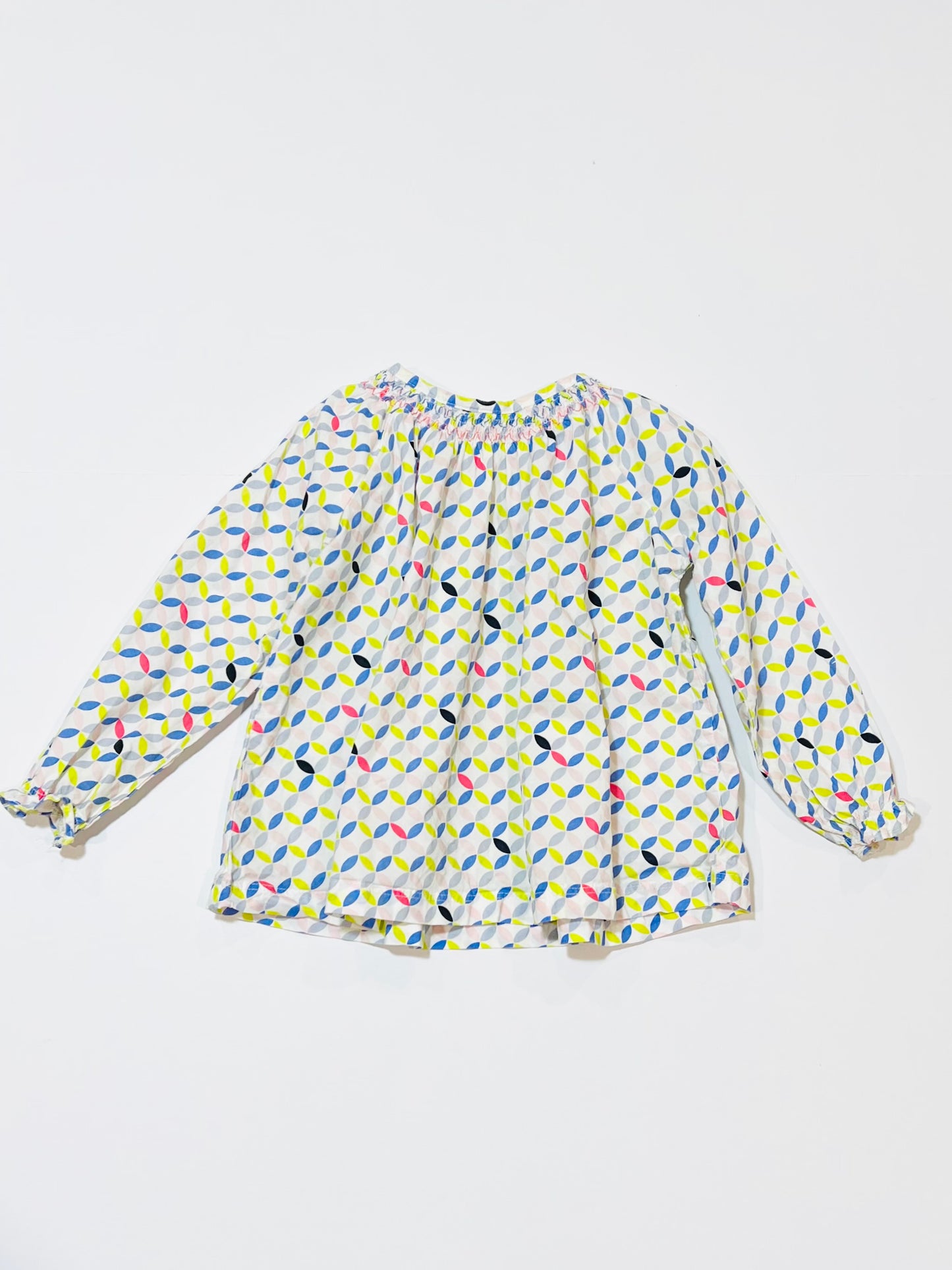 Smocked cotton top - Size 2