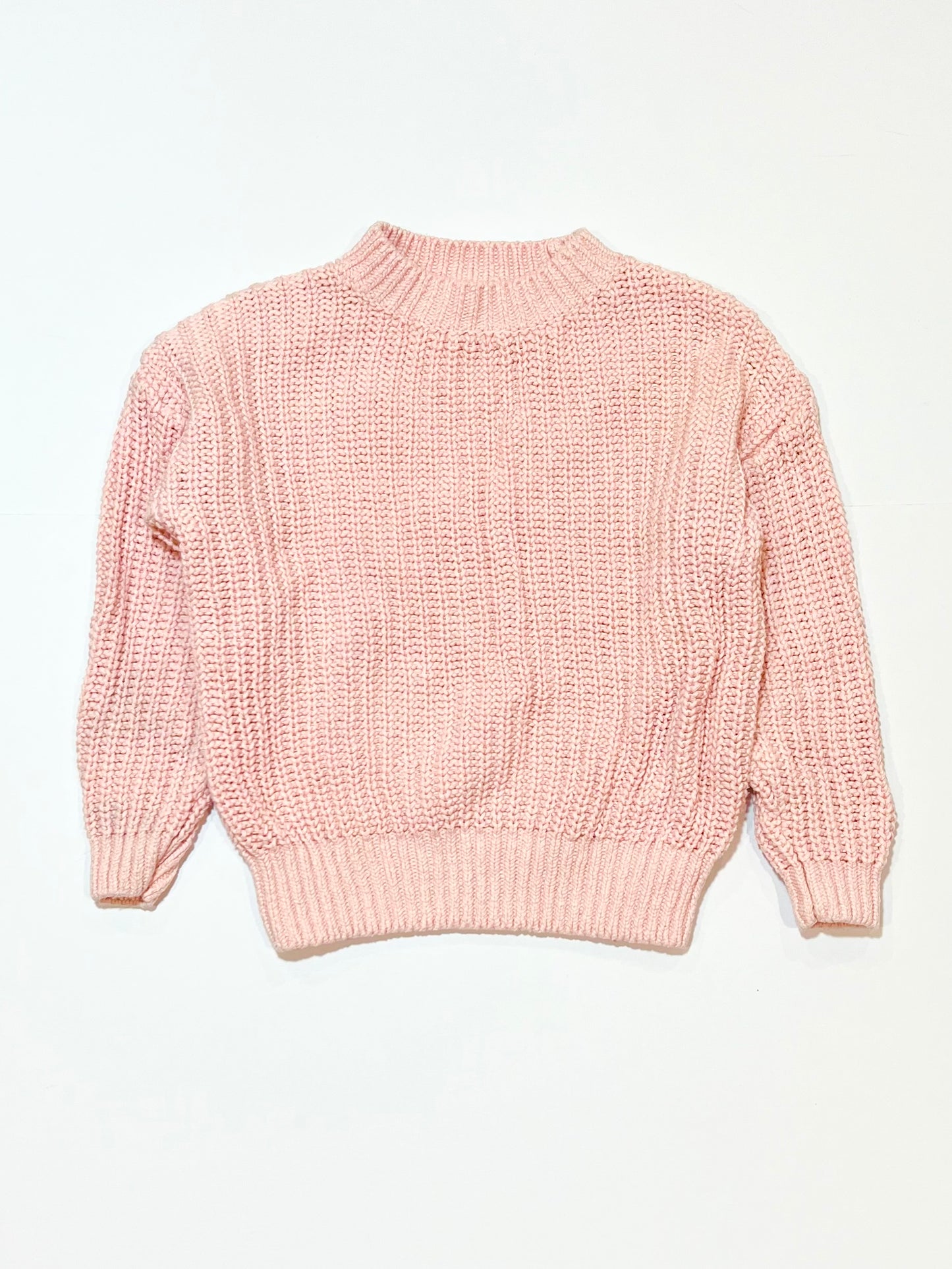 Pink knit jumper - Size 4